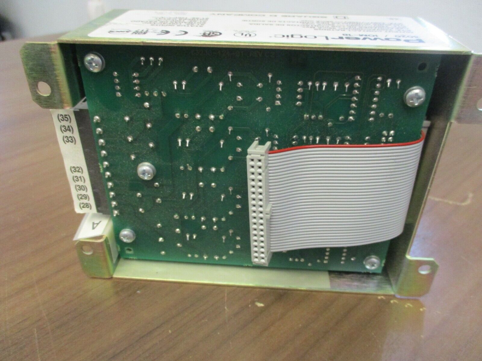 Square D PowerLogic I/O Module 3020 IOM-18 Status Inputs: 120VDC/DC Used
