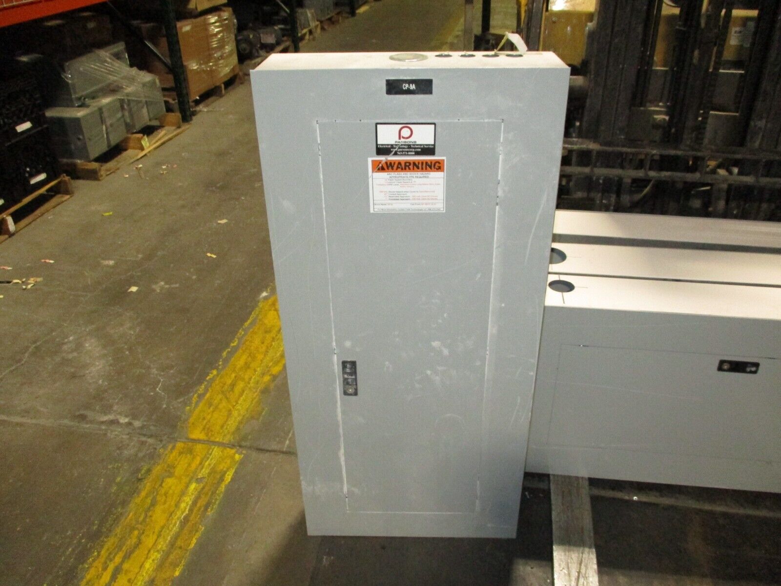 GE Main Breaker Circuit Breaker Panel AQF3421ATX 125A Max, 100A Main 208/120V