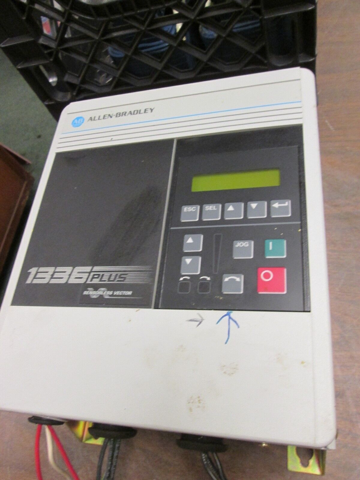 Allen-Bradley 1336 Plus AC Drive w L6 Board 1336F-BRF15-AA-EN-HCS2-L6 1.5HP Used