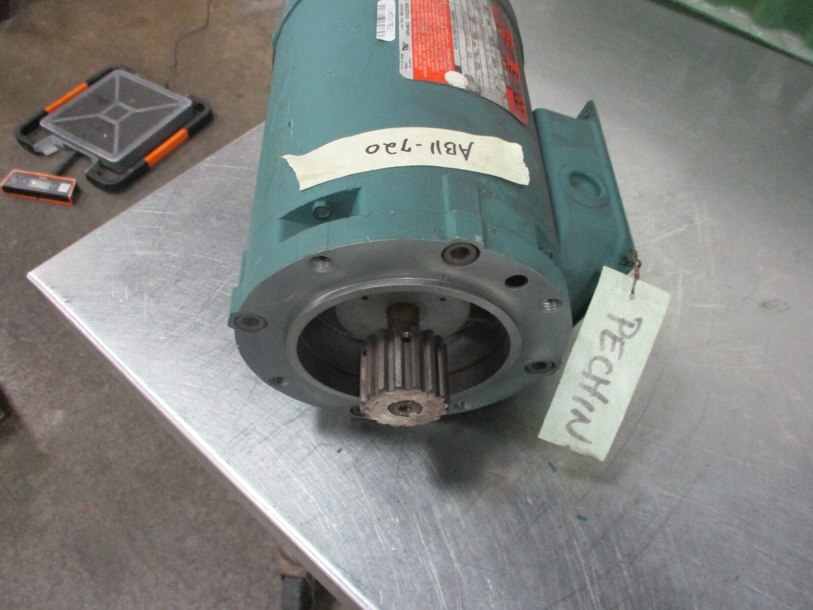 Reliance Duty Master AC Motor B79B4135N-FA 1/2HP 1800RPM FR:FB56C 230/460V Used