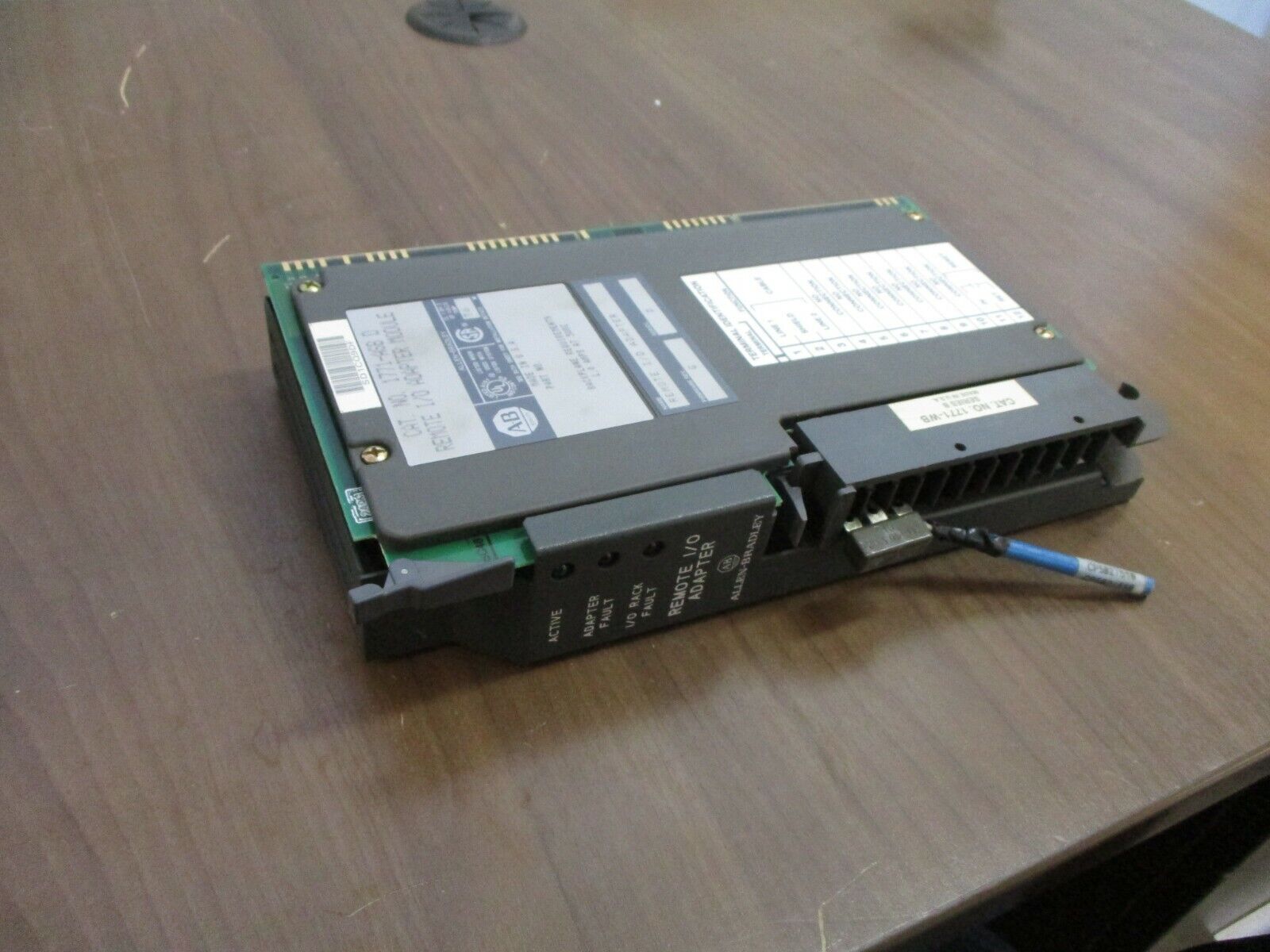 Allen-Bradley Remote I/O Adapter Module 1771-ASB D Ser. D F/W Rev. G Used