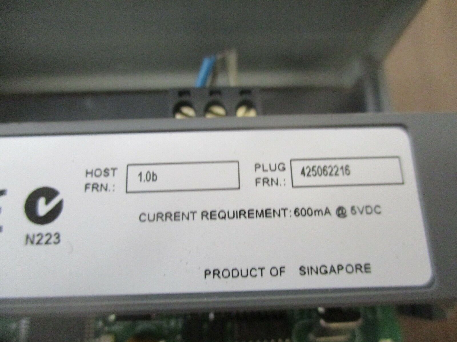Allen-Bradley SLC500 Remote I/O Scanner 1747-SN Ser. B Rev. A FRN: 1.0b Used