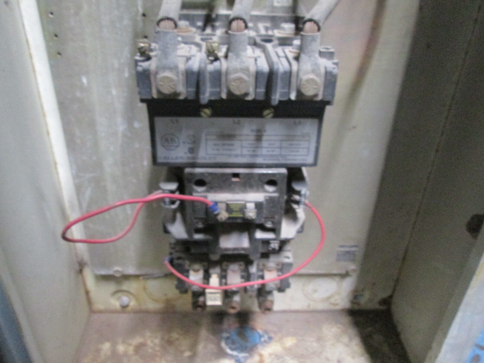 Allen-Bradley Size 4 Fusible Combination 509-EOD 135A 600V 460-480V Coil Used
