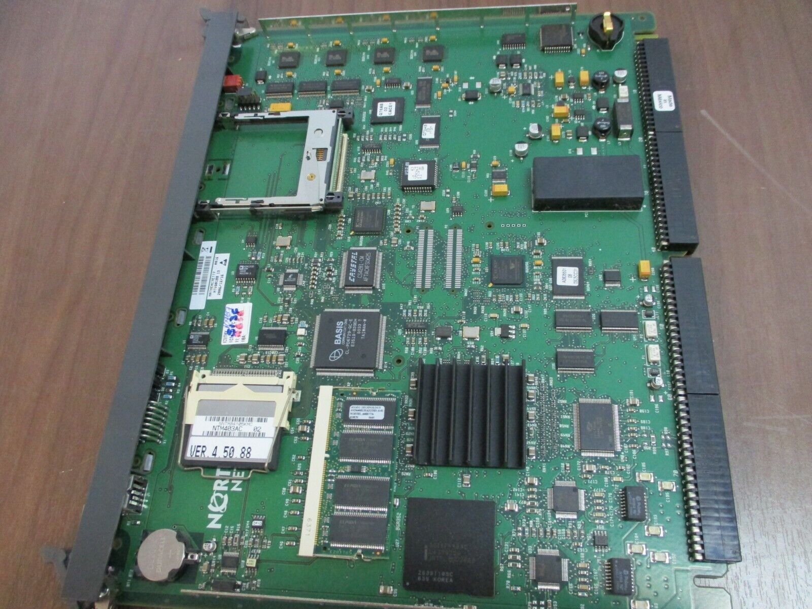 Nortel, Meridian 32-voice gateway media card, Part #: NTVQ01BB Used