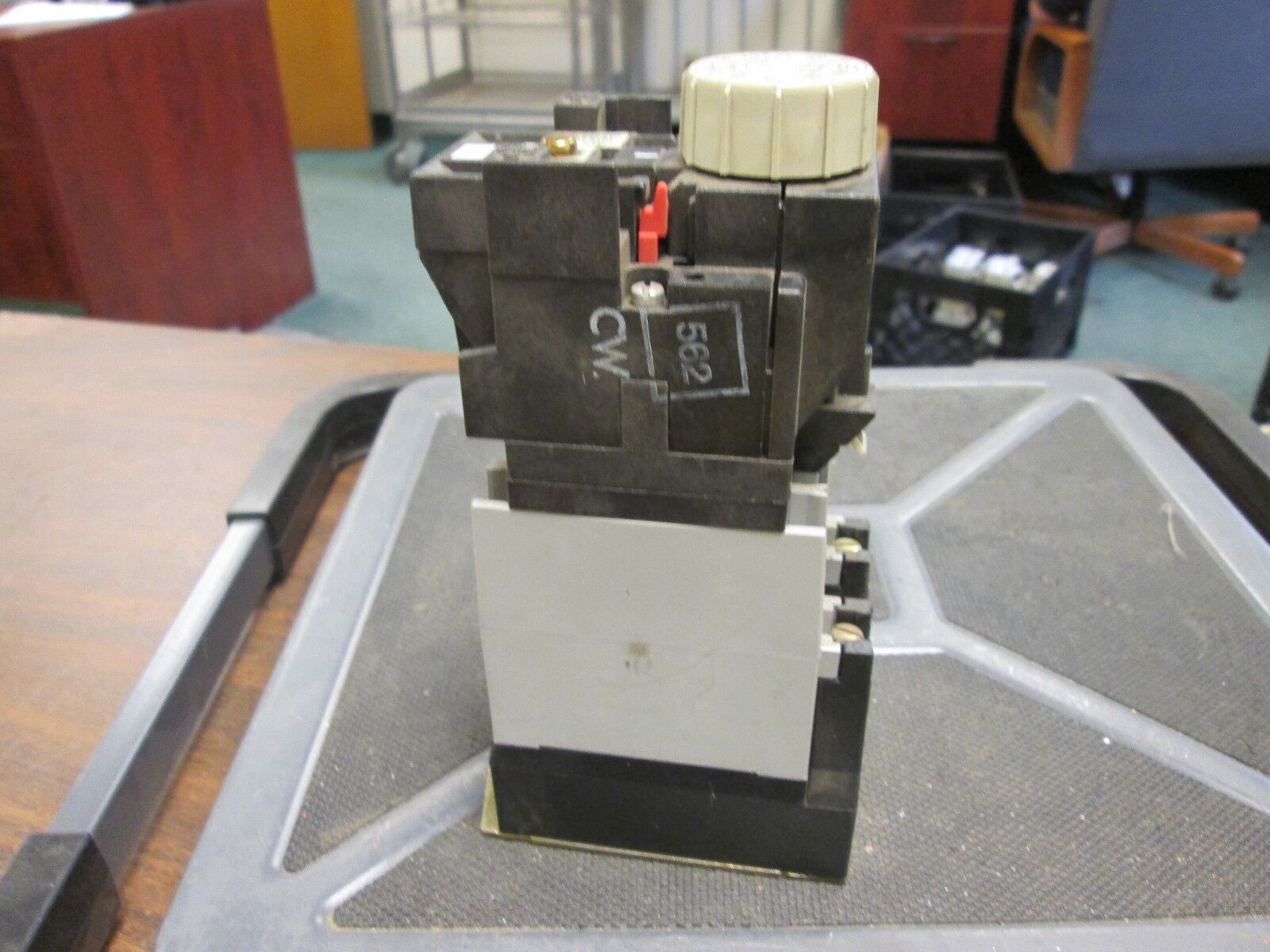 Square D  Timing Relay  8501XTE1  8501X040  .1-60 Sec  120V Coil  Used