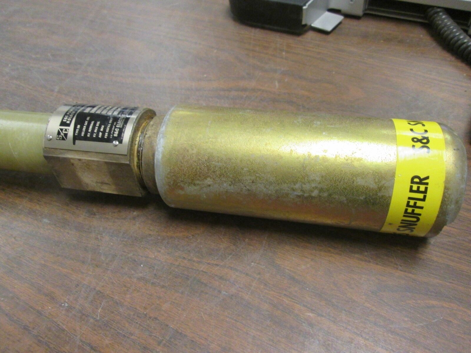 S&C Type SM-4S Medium Voltage Fuse 86802R1 14.4KV 200E, 200E Refill Used
