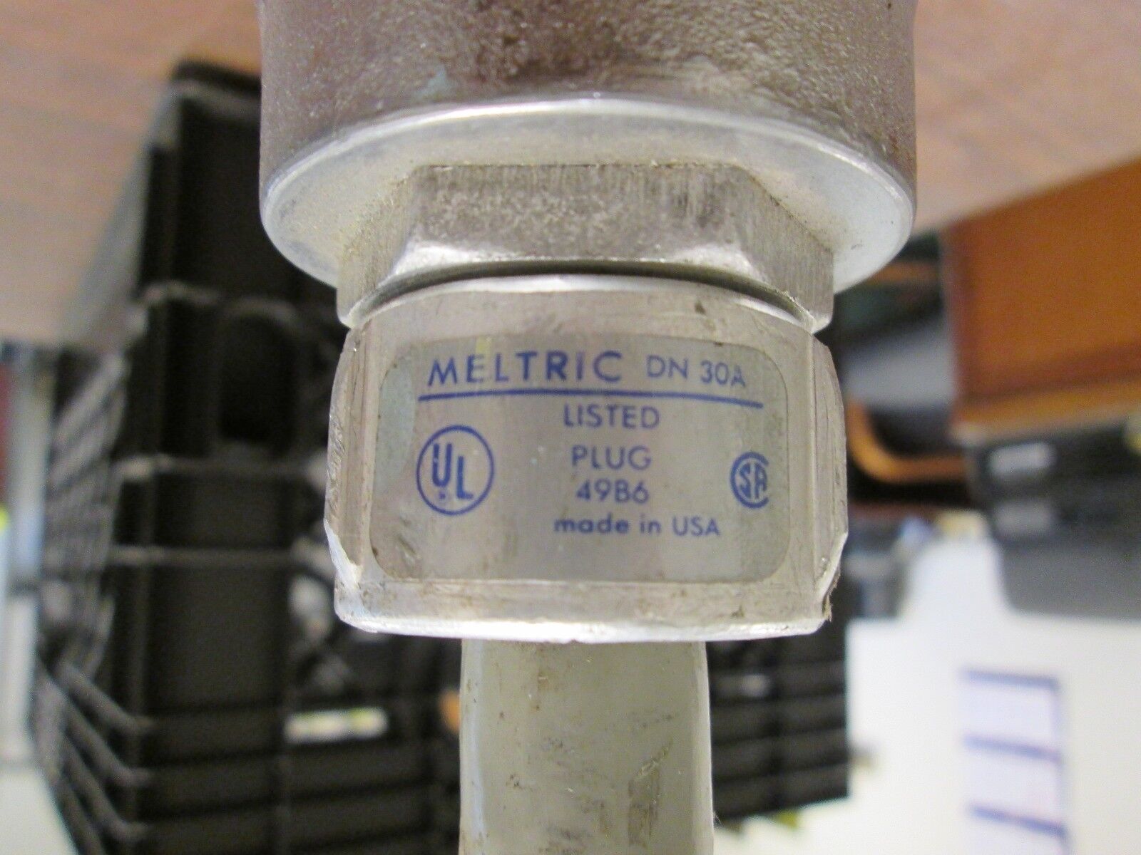 Meltric Receptacle DN 30A 600V 30A 5W Used