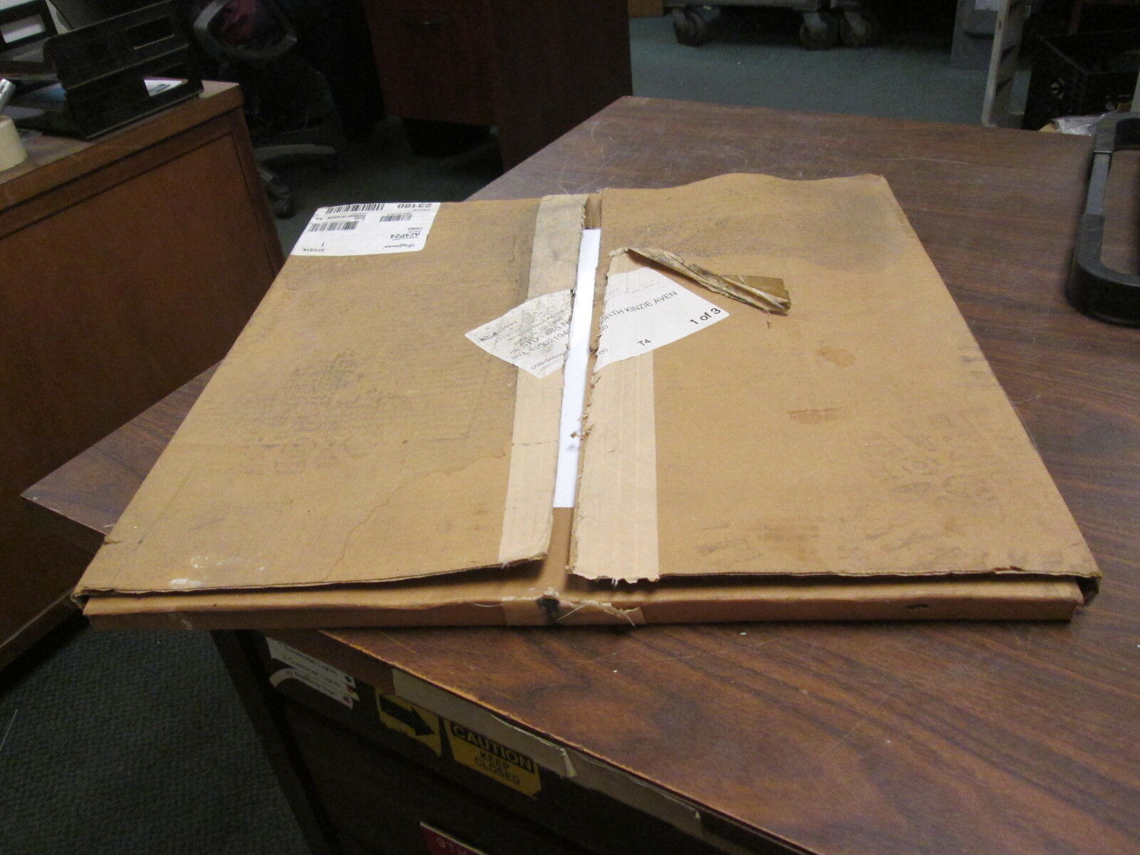 Hoffman Back Plate A24P24 Size: 24x24" Used