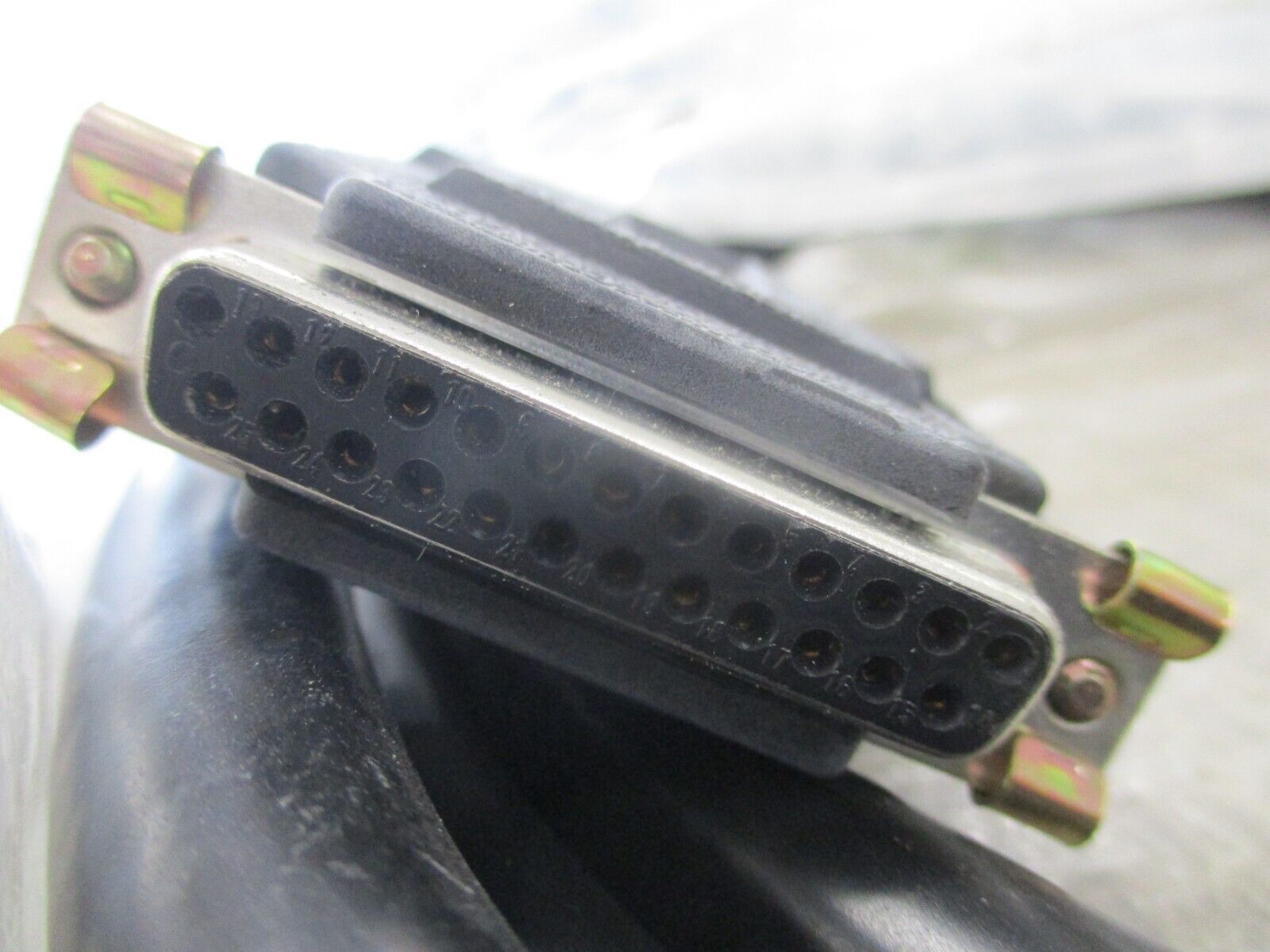 Norgren D-Connector Cable V10020-E03 25 Pin New Surplus