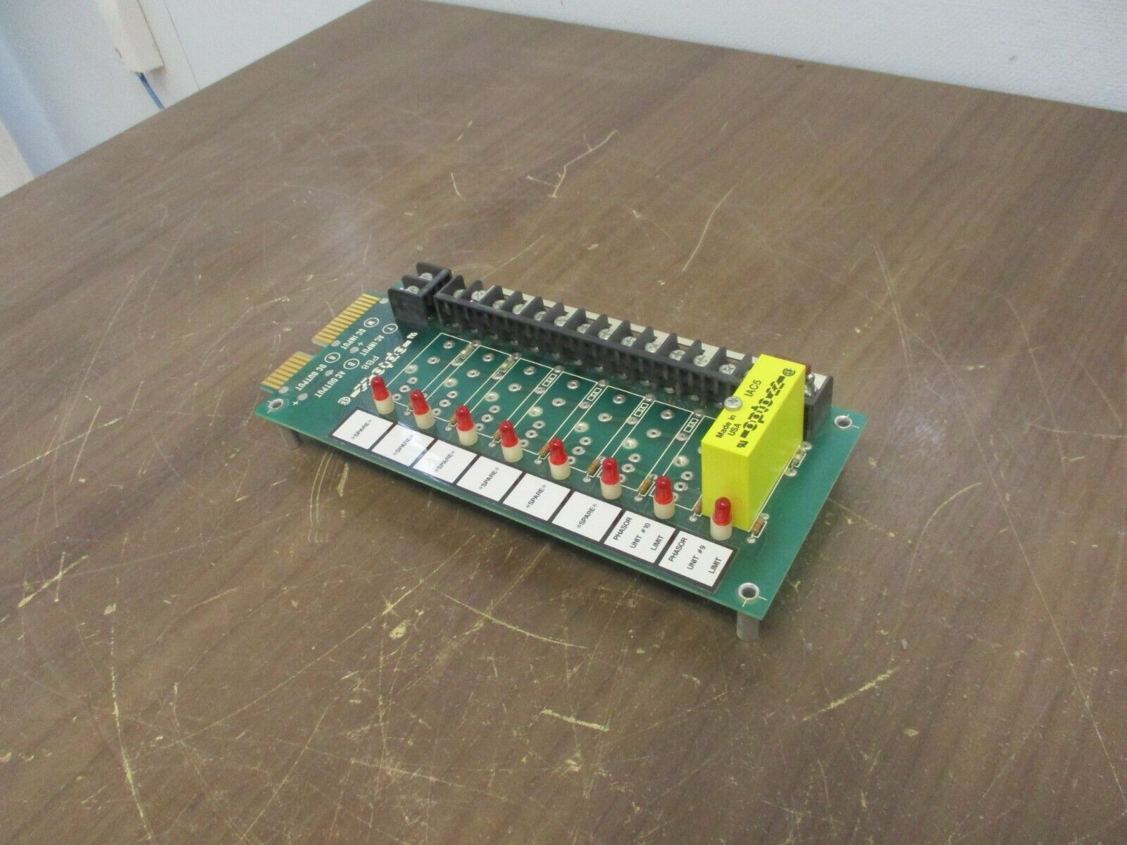 Opto 22 I/O Relay Board PB8 w/ (1) IAC5 Modules Used