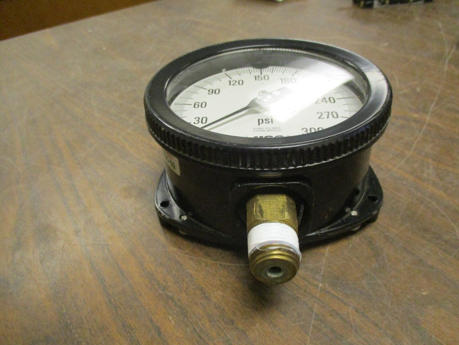 USG PSI Gauge TTR-303 0-300 PSI Range Used