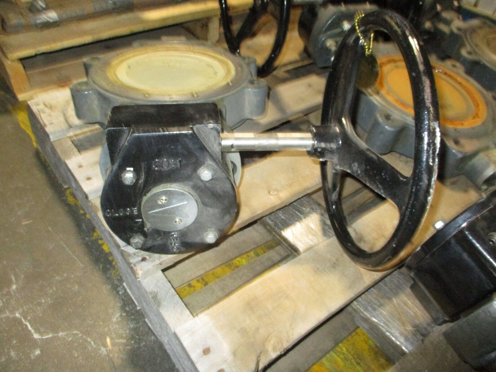 Nibco Butterfly Valve LCS 6822 Size: 8" CWP: 285 PSIG @ 100°F Seat: RPTFE Used