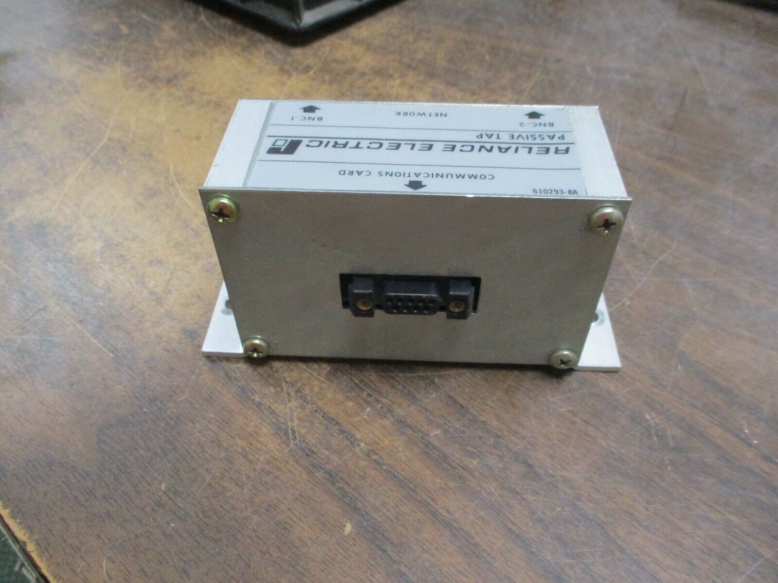 Reliance Electric Passive Tap for Coaxial Cable 610293-8A BNC-2 Port BNC-1 Port