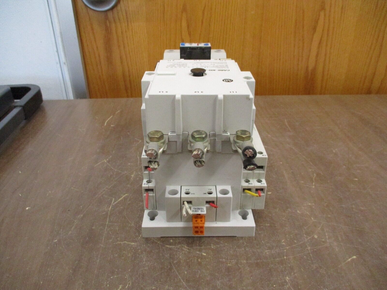 Allen-Bradley Starter CAB6-105-EI / 193-A5M5 110-130V Coil Trip: 57-180A 600V