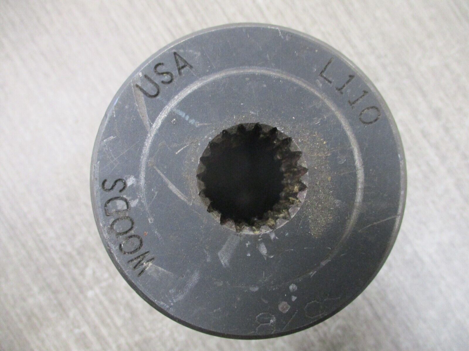 TB Wood's Jaw Coupling Set L-110-5/8/L-110-1 3/8 Used