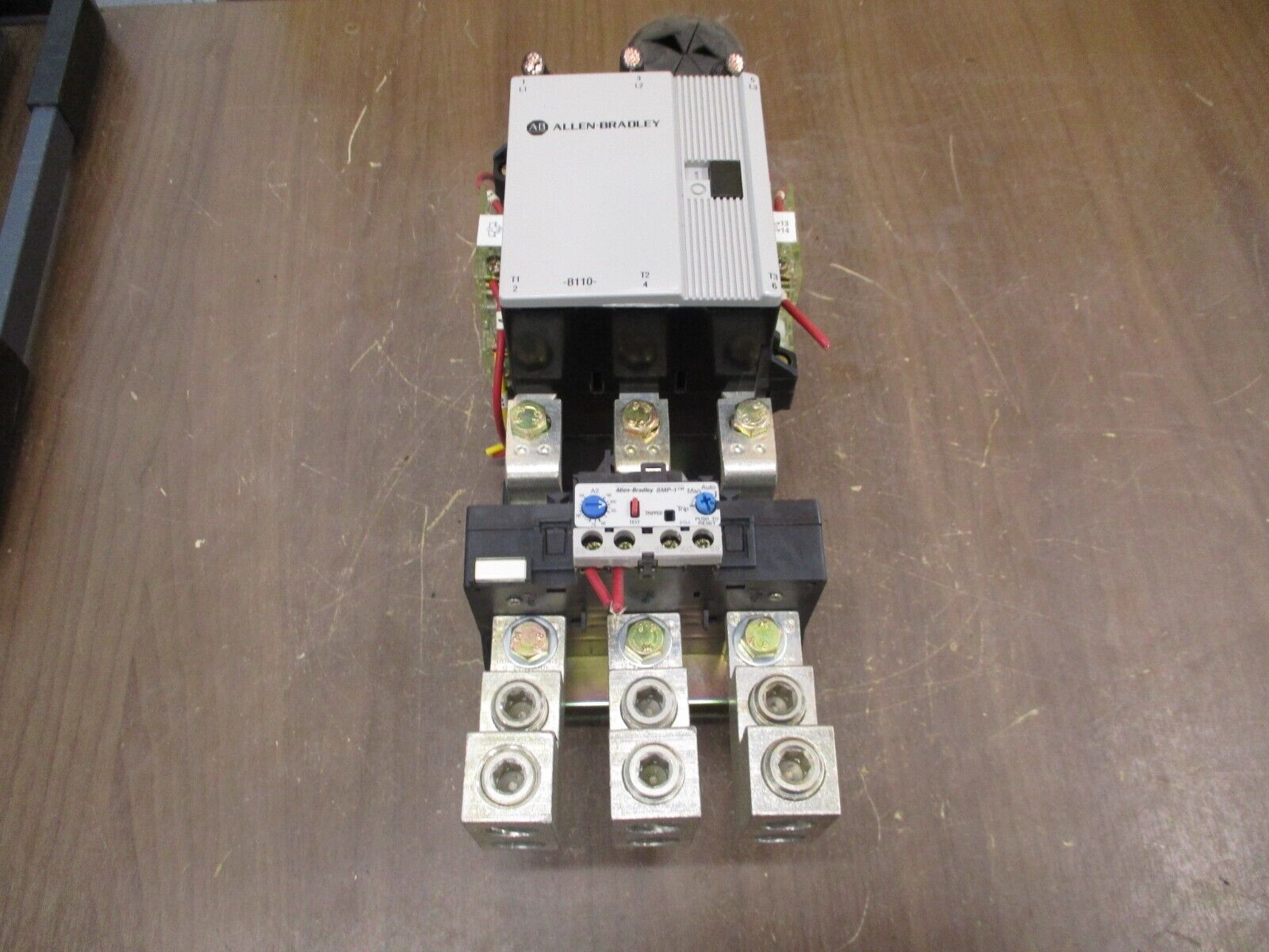 Allen-Bradley Starter 100-B110N*3 / 193-A5L4 120V Coil Trip: 66-110A 600V Used