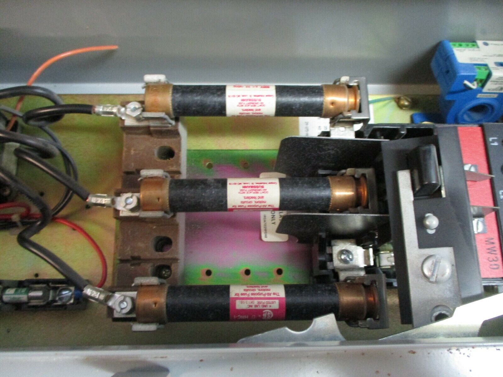 Siemens Fusible Combination 3TB44 120V Coil Trip: 1.25-2A Used