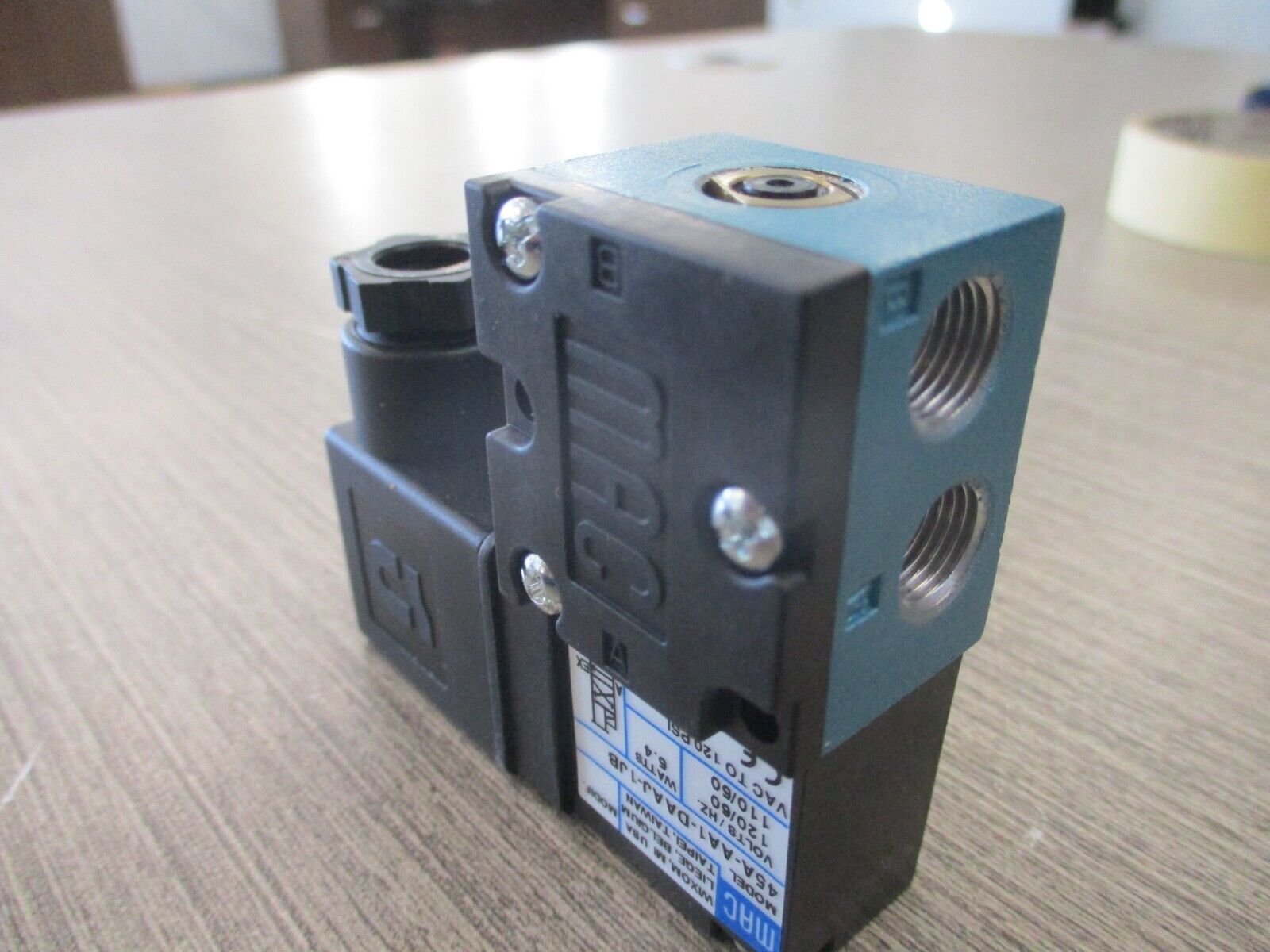 MAC Solenoid Valve 45A-AA1-DAAJ-1JB New Surplus