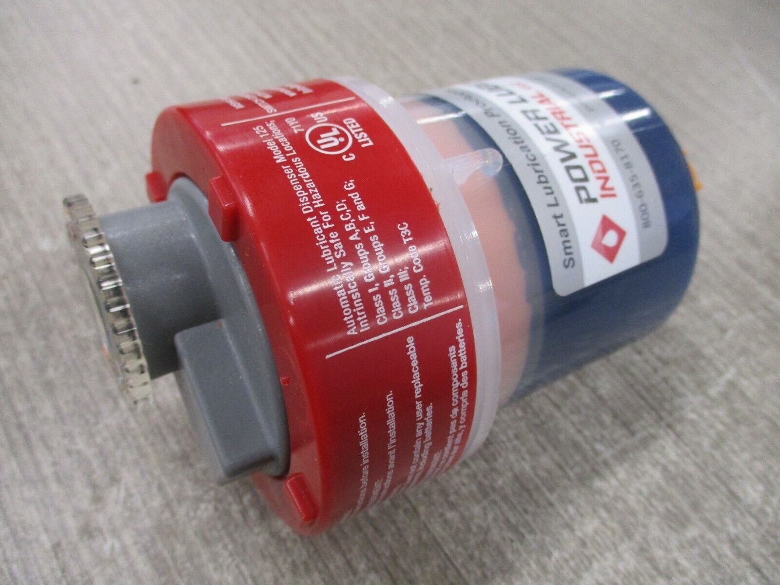 AT S Electro-Lube Mini-Luber 125cc Mobilgrease XHP 222 New Surplus