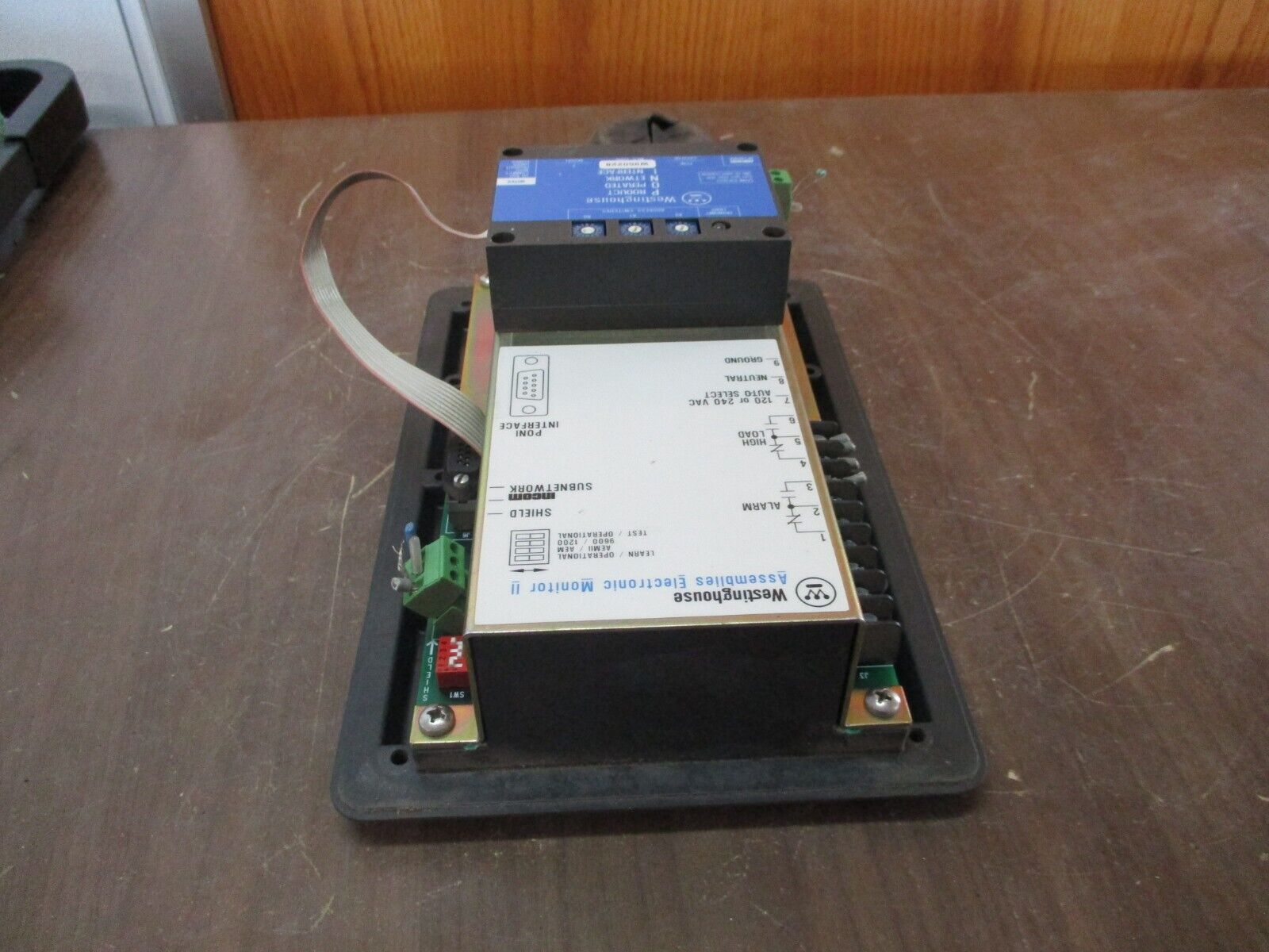 Westinghouse Assemblies Electronic Monitor II 2D78548G04 w/ PONI Module Used