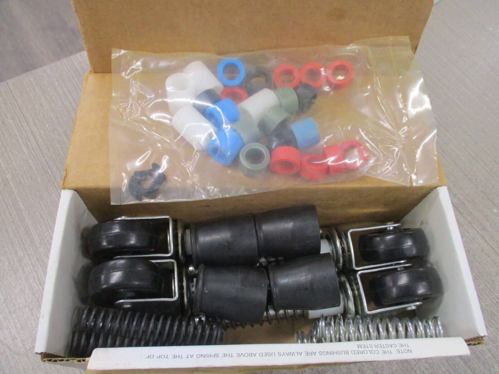 Uline Replacement Ladder Casters H-969-CAST *Set of 4* New Surplus