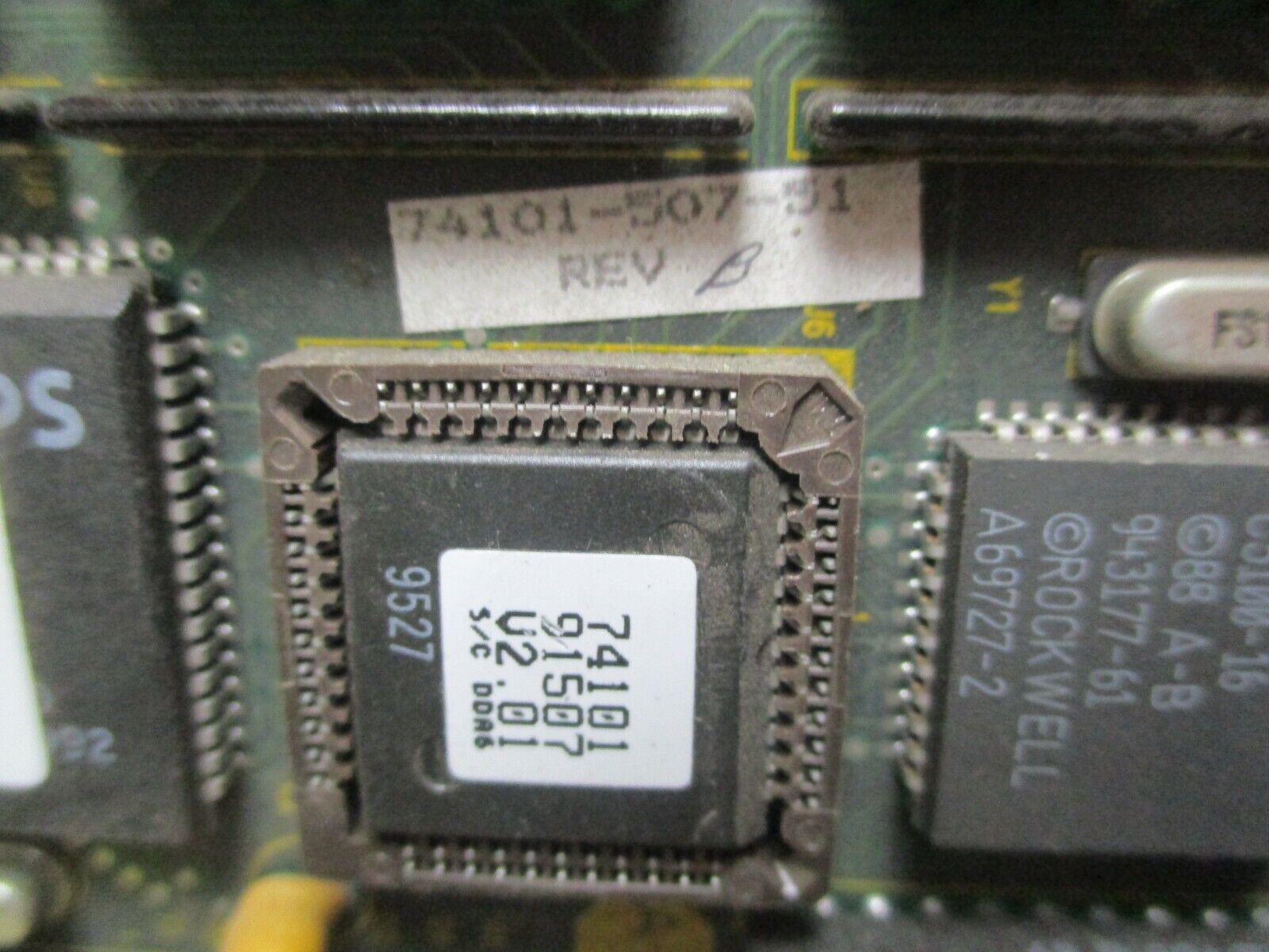 Allen-Bradley Remote I/O Board 74101-507-51 Rev. B Used