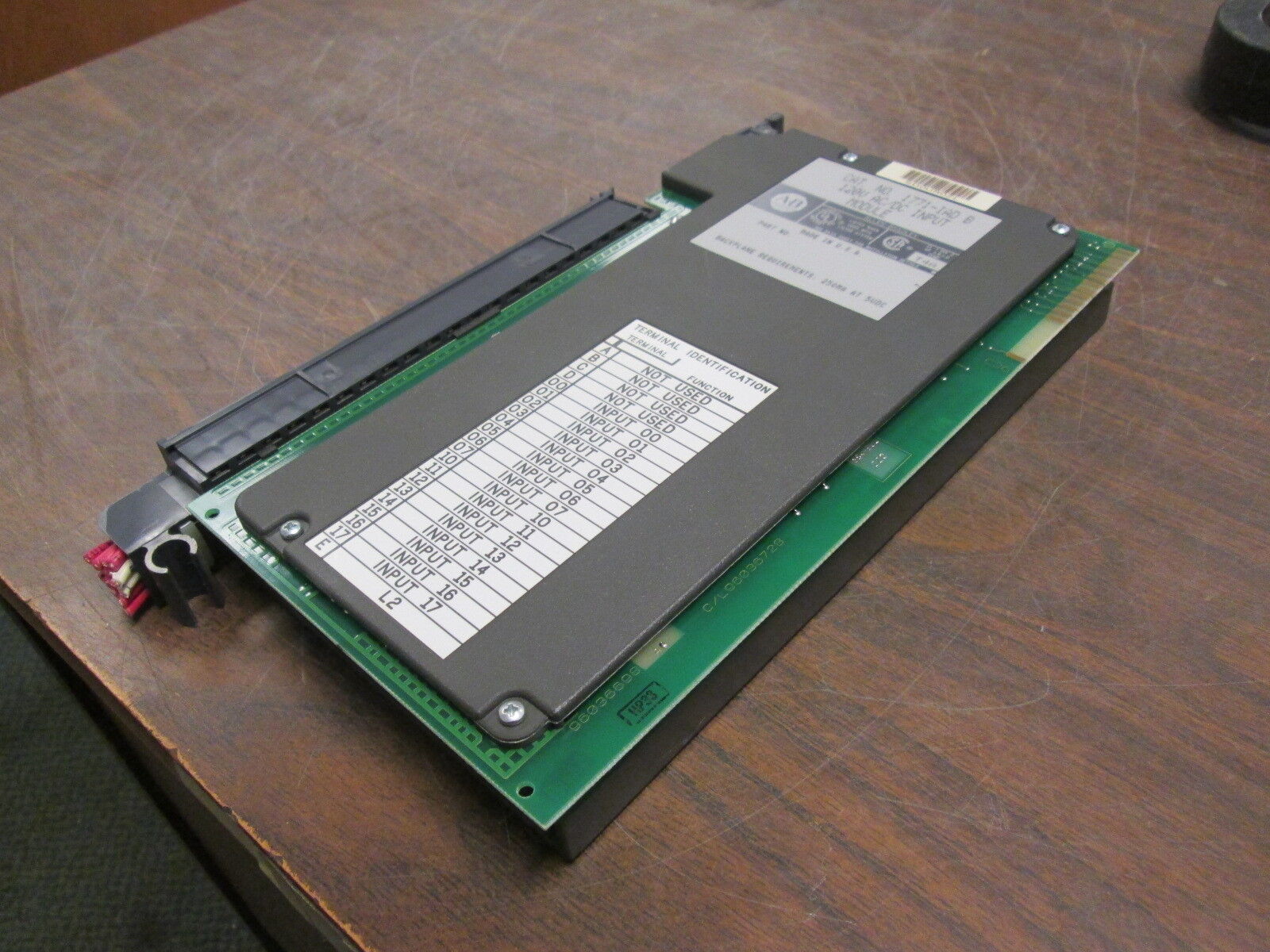 Allen-Bradley AC/DC Input Module 1771-IAD B 120V 250mA@5VDC Used