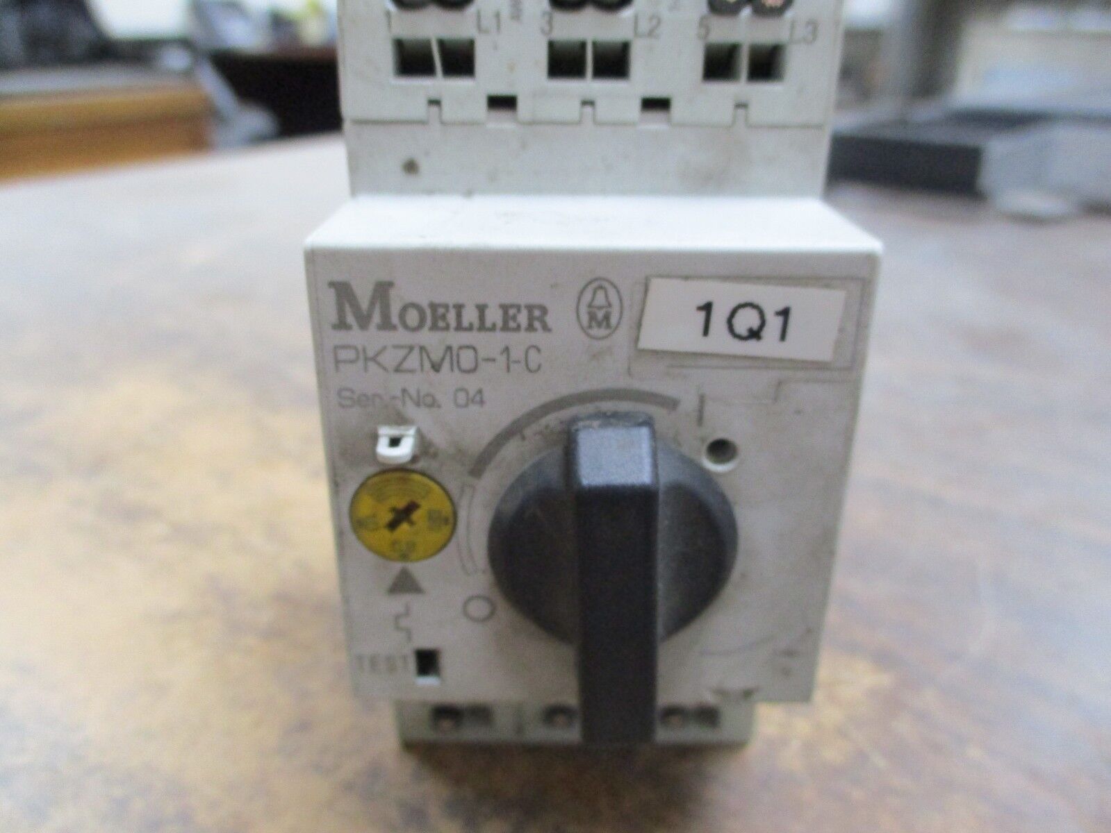 Moeller Motor Protector PKZM0-1-C Trip: .63-1.0A 600V Used