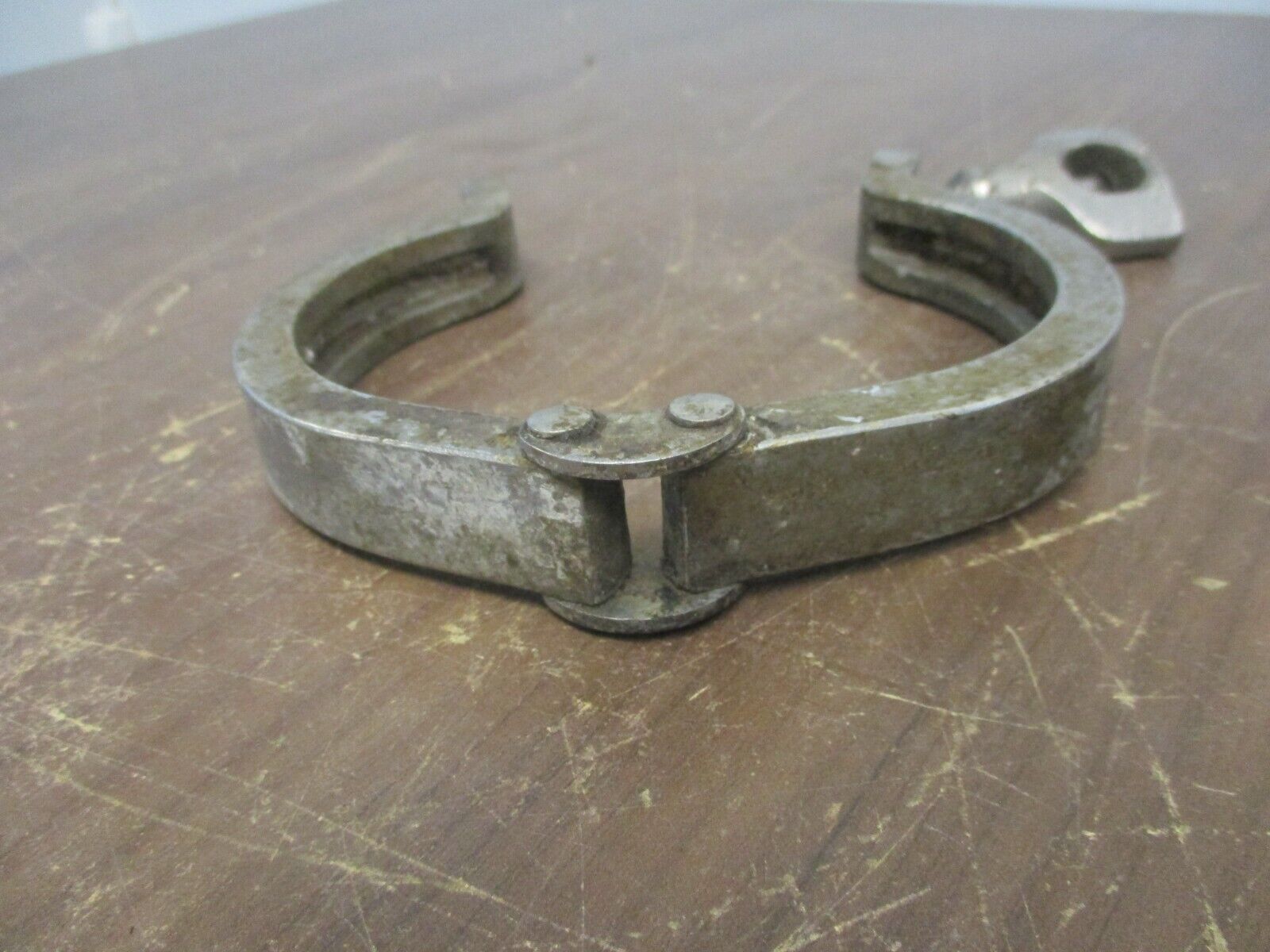 Misc. Brand Stainless Steel Sanitary Clamp Size: 3" Used
