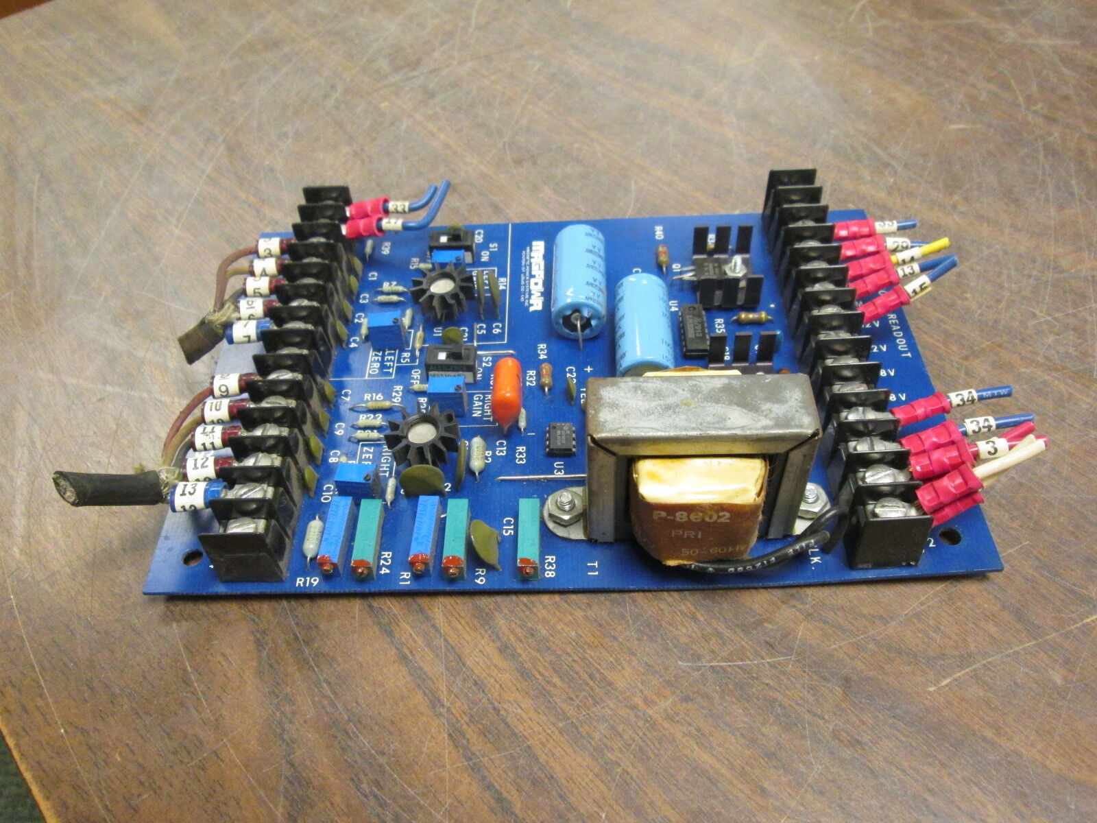 MagPowr Tension Readout Circuit Board 3C91 Used