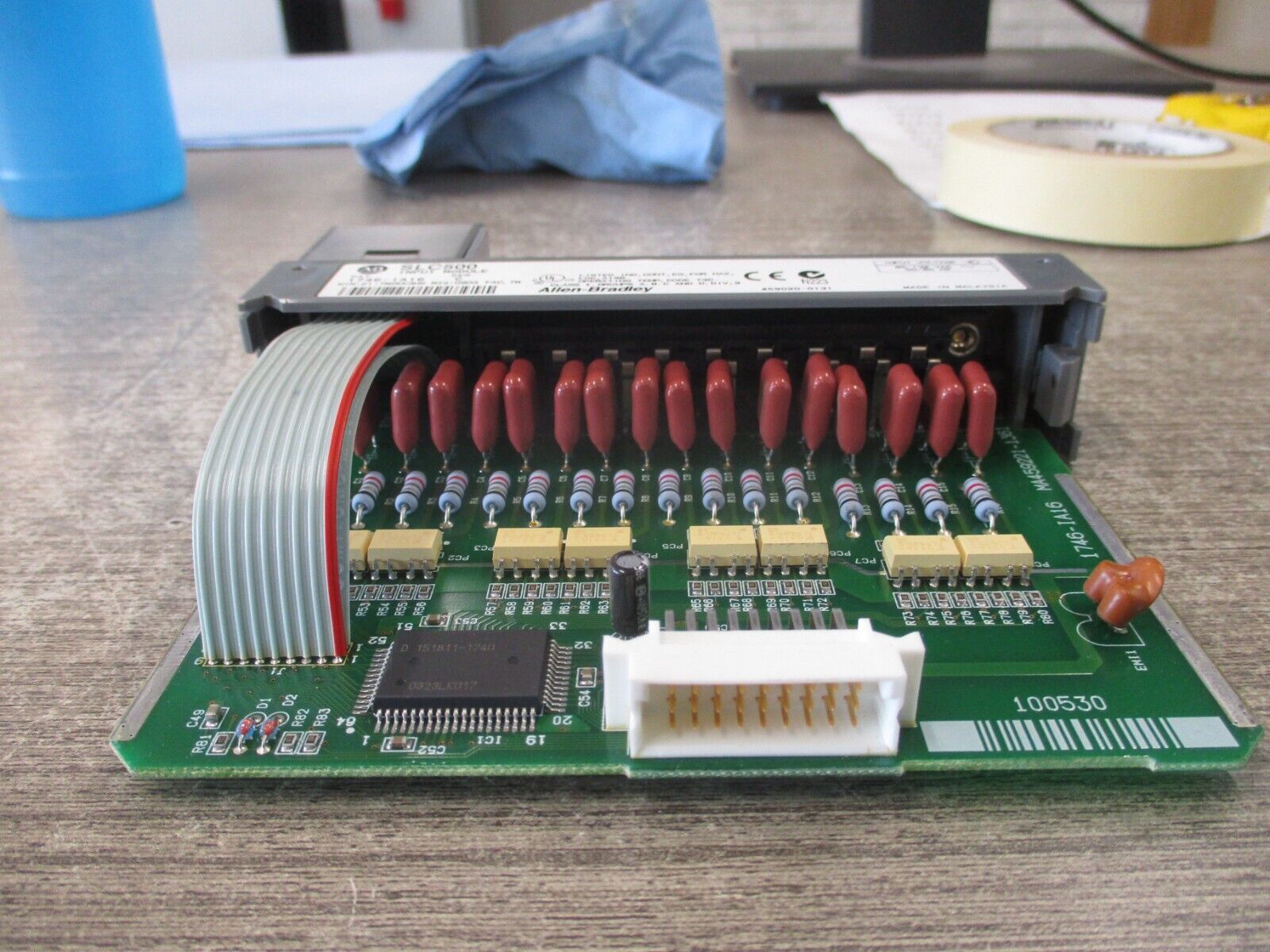 Allen-Bradley SLC500 Input Module 1746-IA16 85-132VAC 50/60Hz Ser. C Used