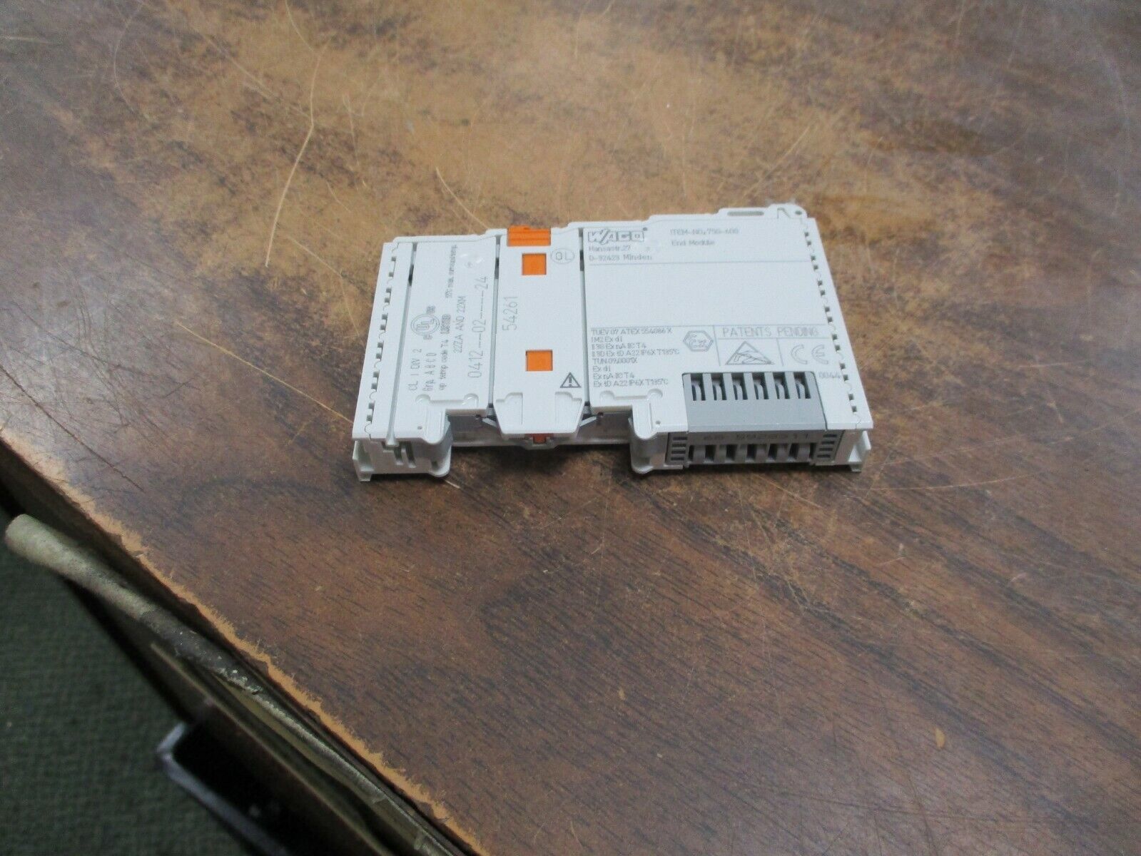 WAGO End Module 750-600 Used