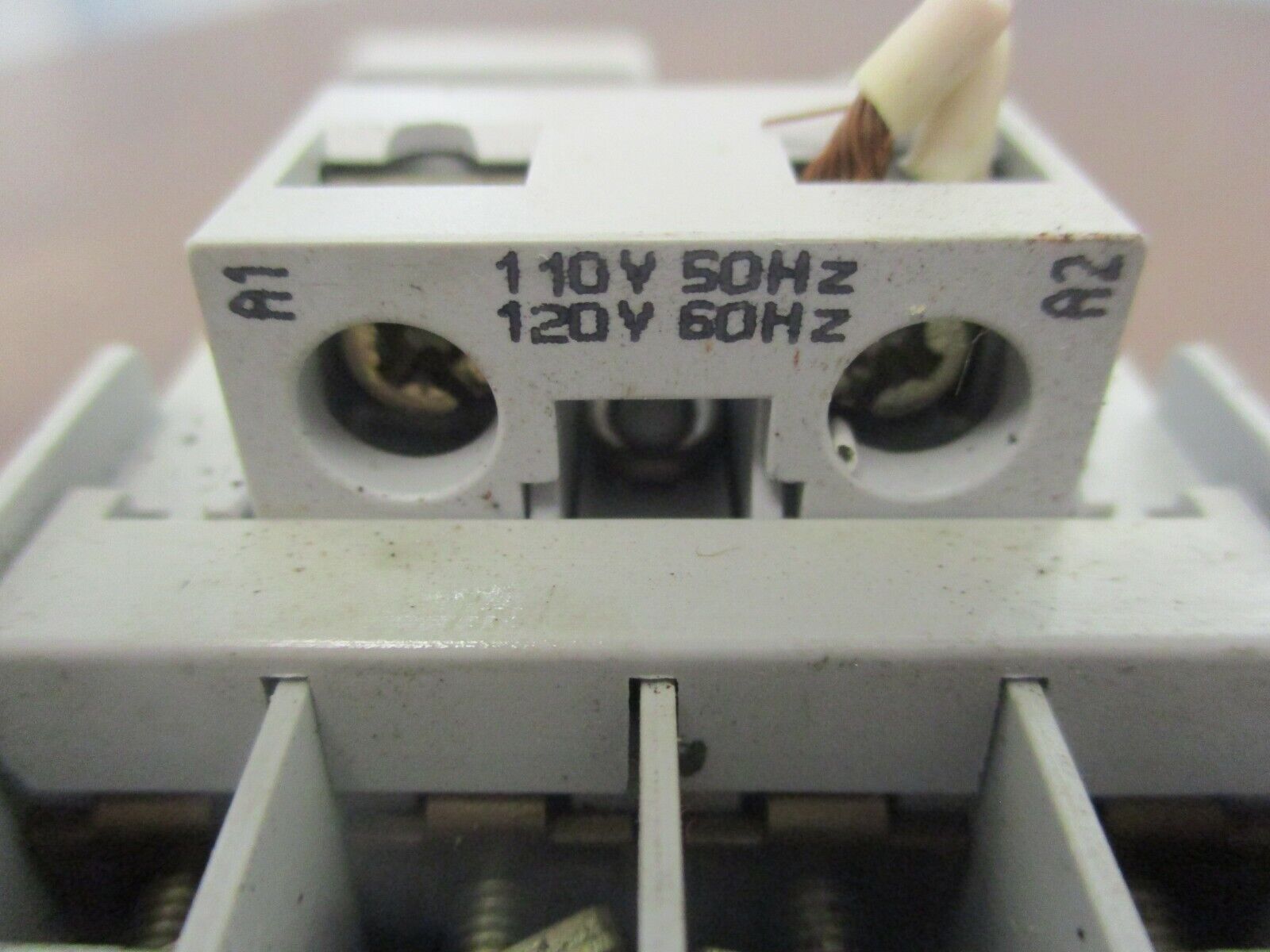 Allen-Bradley Contactor 100-C09*10 120V Coil 25A 600V w/ Aux Contact Block Used