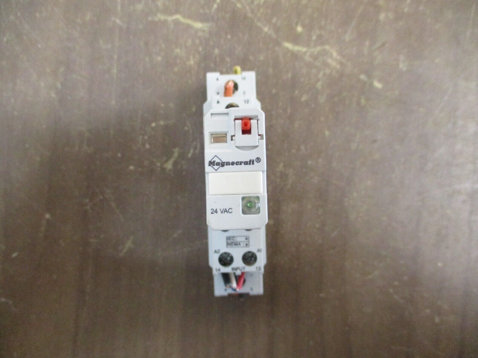 Magnecraft Relay 781XAXM4L-24A 24V Coil w/ Base *Lot of 4* Used