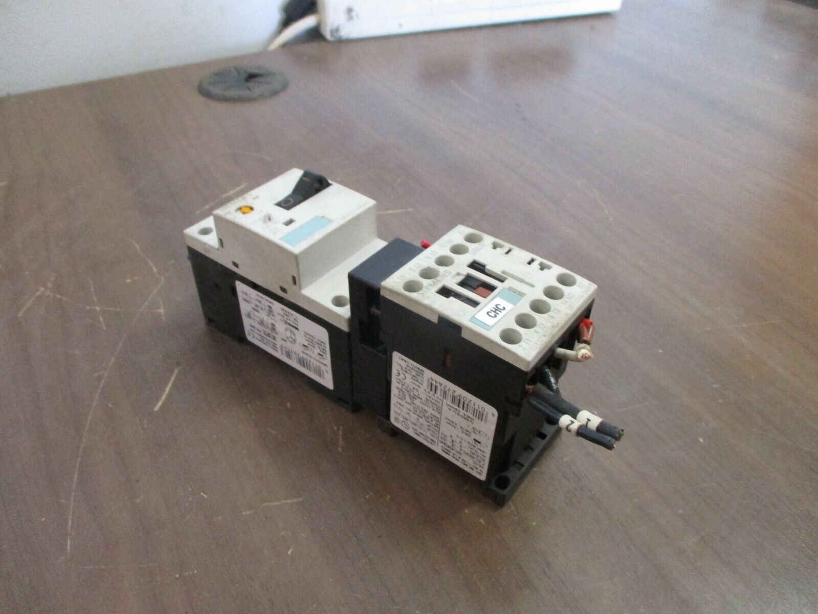 Siemens Sirius Starter 3RT1016-1AB01 / 3RV1011-1CA10 24V Coil Trip: 1.8-2.5A