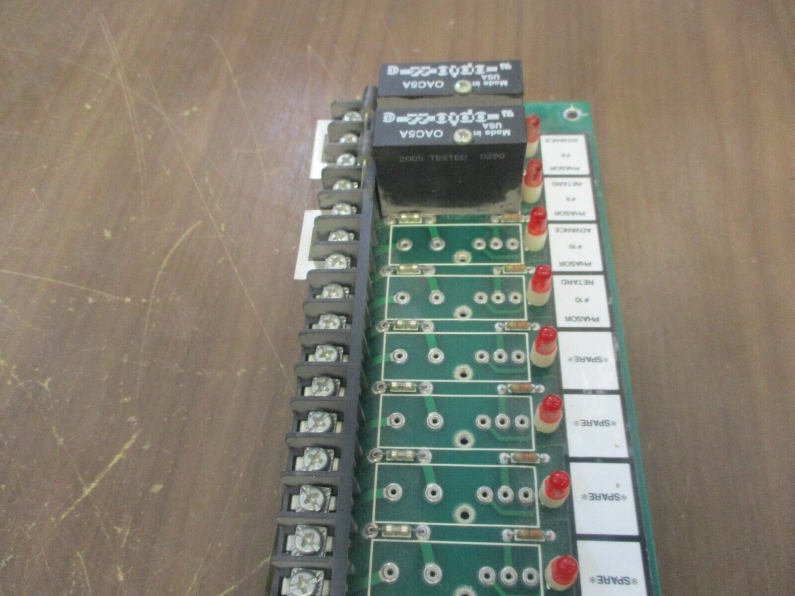 Opto 22 I/O Relay Board PB8 w/ (2) OAC5A Modules Used