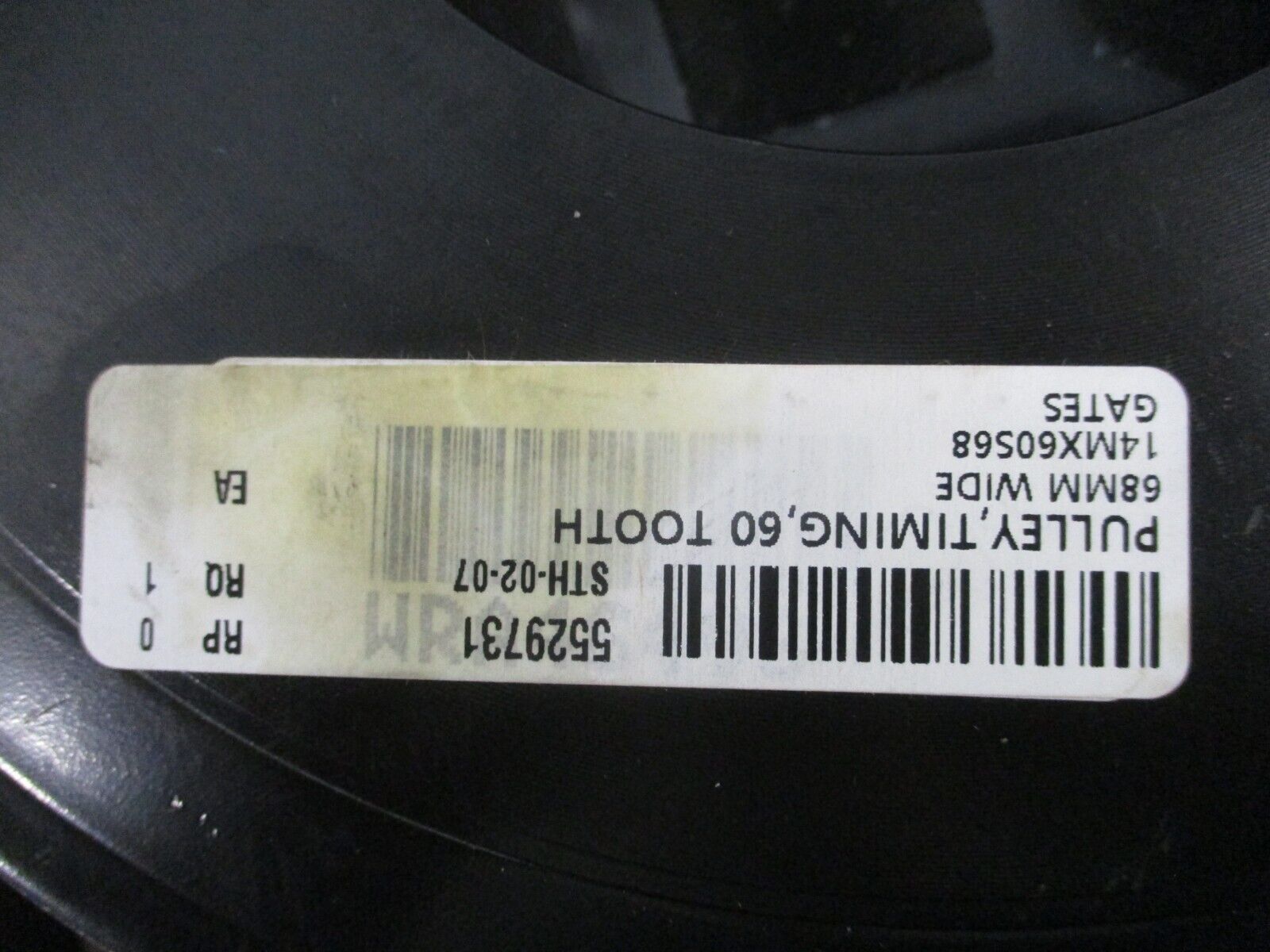 Gates Polychain GT2 Sprocket 77196060 14MX-60S-68 *No Box* New Surplus