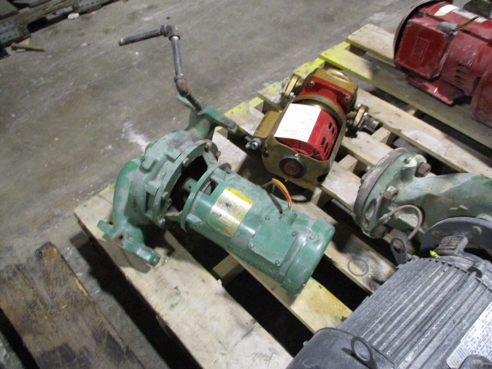 Taco Pump 1935C1N1 5.4 3/00 1725RPM 1HP 208-230/460V 3Ph Used