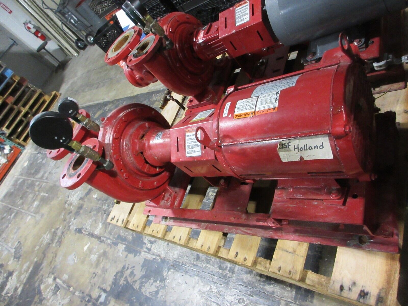 Bell & Gossett 1510 Pump 2.5BB 8.625 BF 7.5HP 70FT Head 220GPM 1800RPM Used