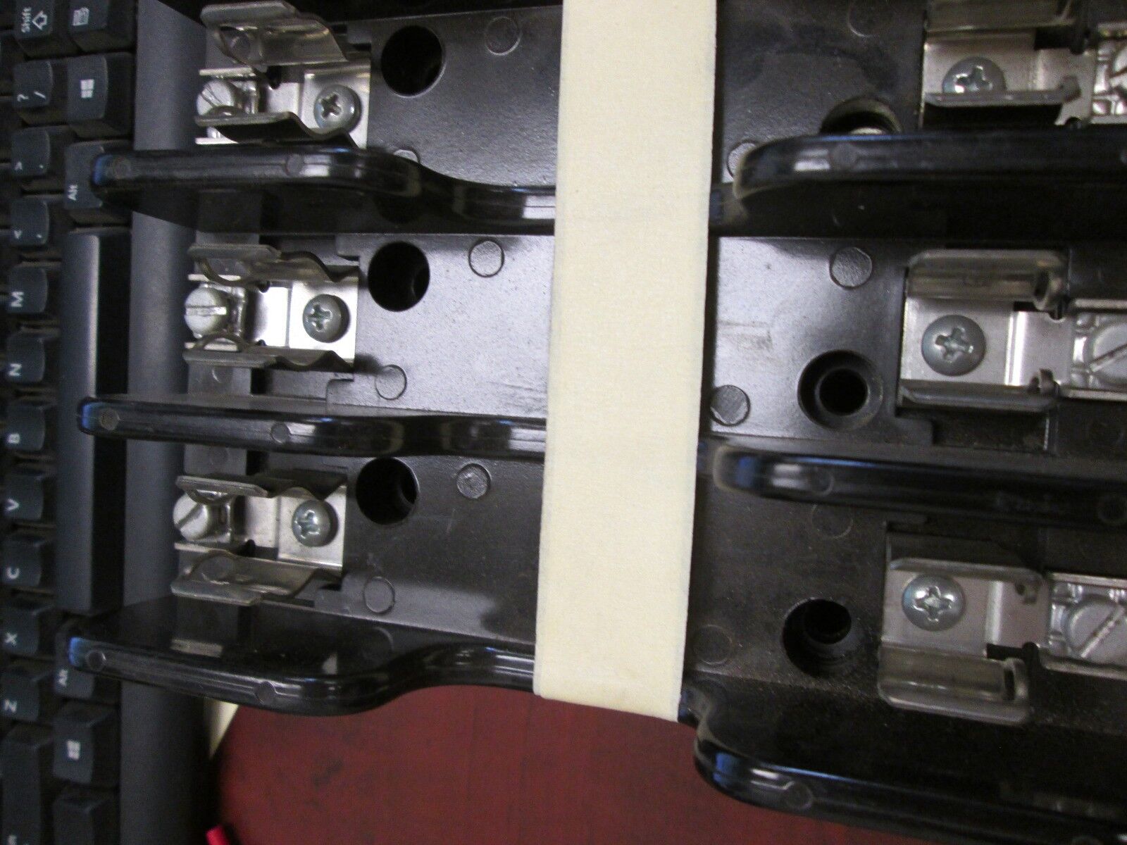 Taylor/Gould Shawmut Fuse Block 60323 30A 600V *Lot of 2* 3P Used