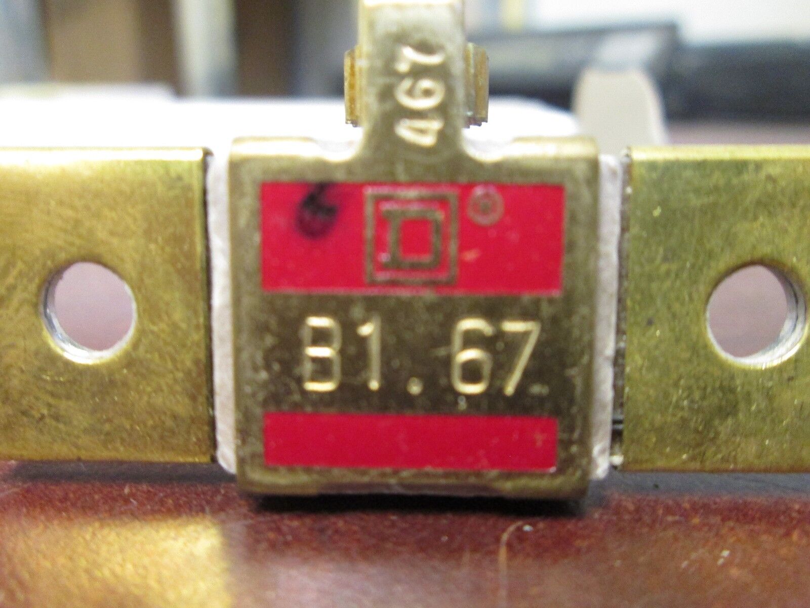 Square D Overload Relay Thermal Unit B1.67 *Set of 3* New Surplus