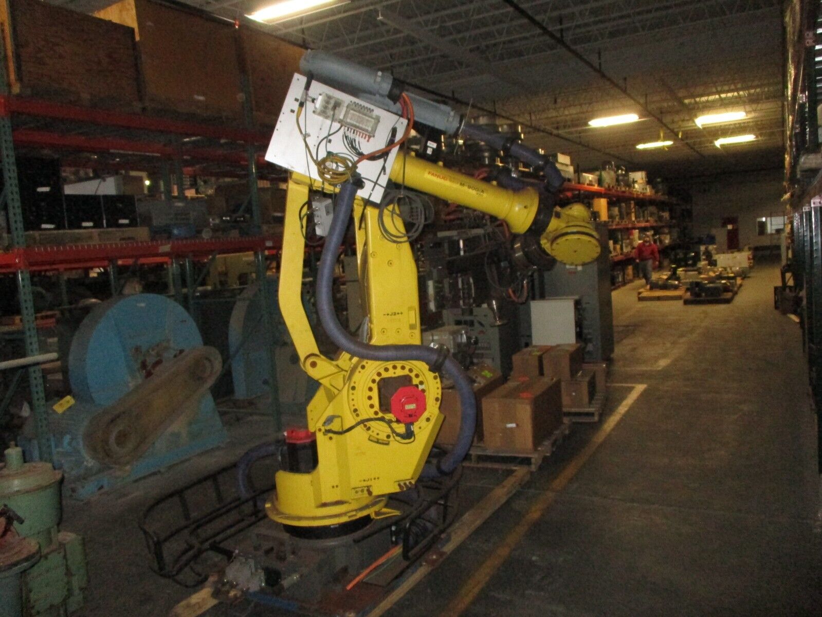 Fanuc Robot Arm w/ Controller M-900iA 350 R-30IA Controller 6-Axis Used