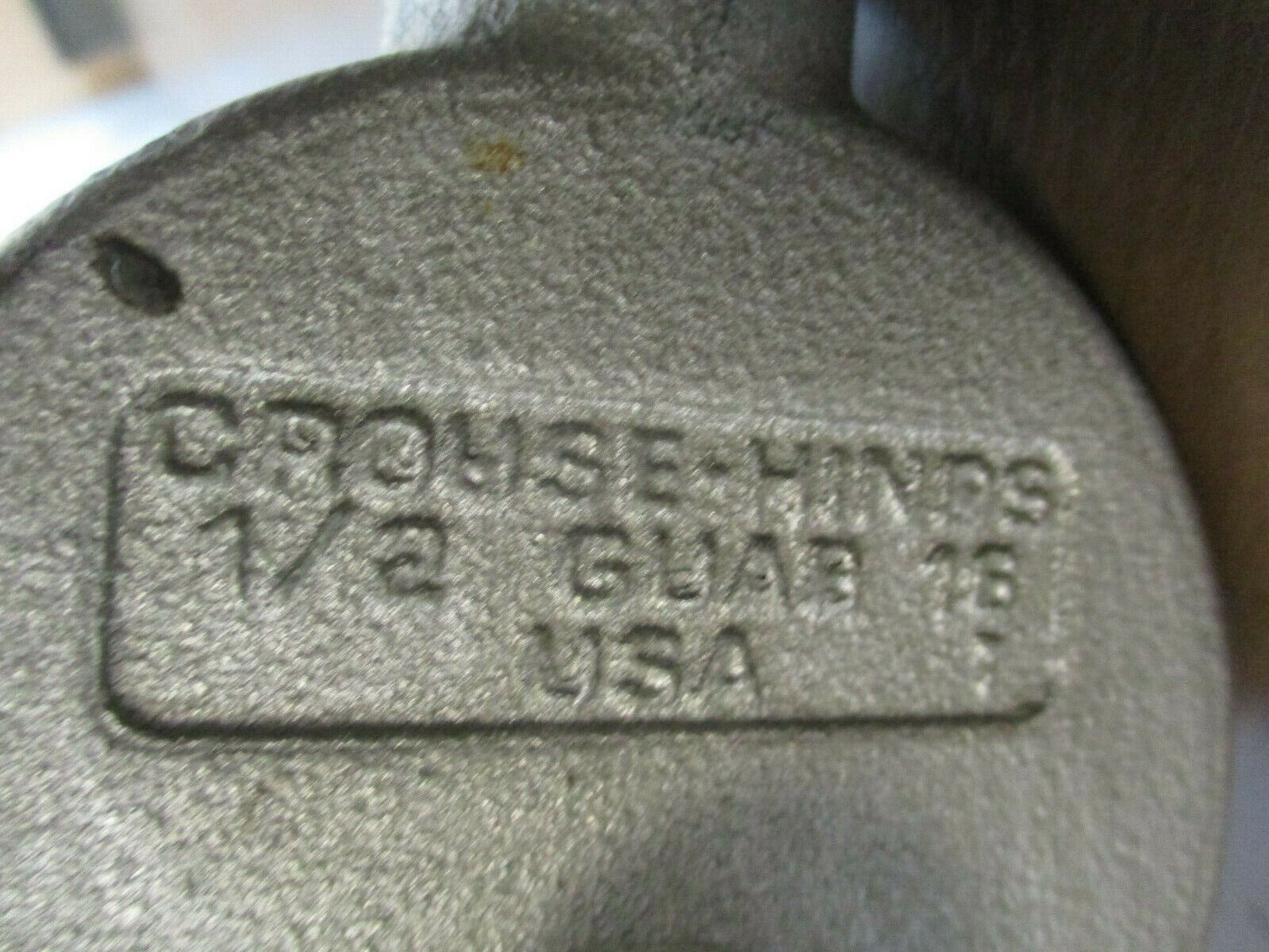 Crouse-Hinds Outlet Box GUAB 16 1/2" w/ Cover Used