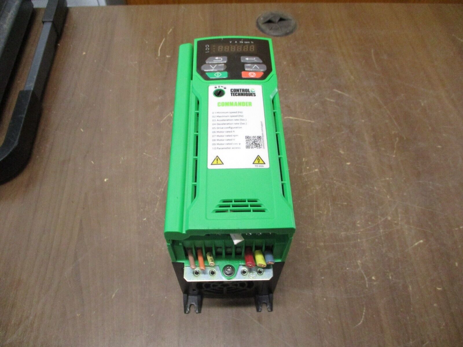 Control Techniques Commander AC Drive C200-034 00056 A 3HP 3Ph Used