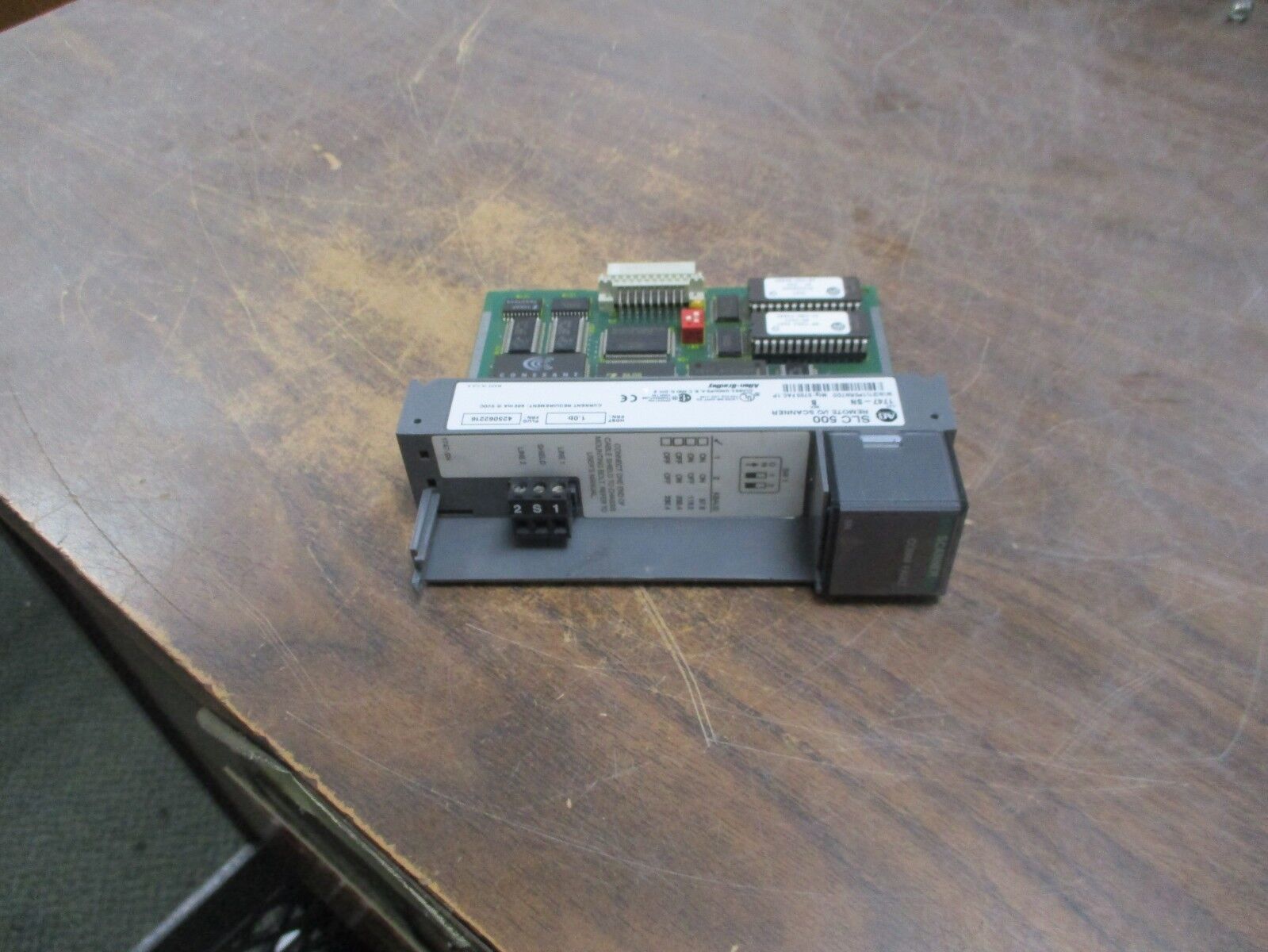 Allen-Bradley SLC500 Remote I/O Scanner 1747-SN Ser. B Host FRN:1.0b Used