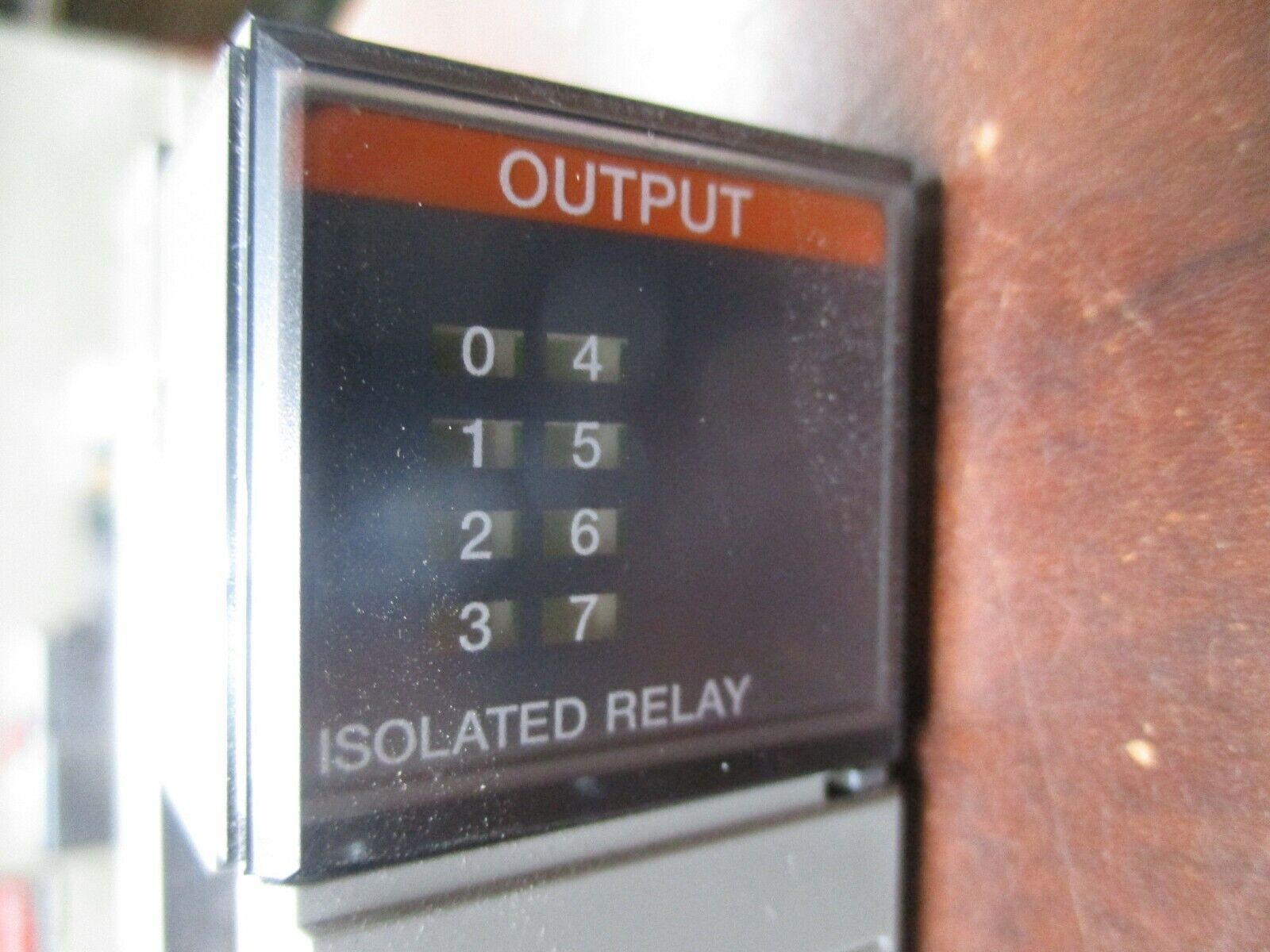 Allen-Bradley SLC 500 Output Module 1746-OX8 Ser. A Rev. C 5-250VAC 5-125VDC