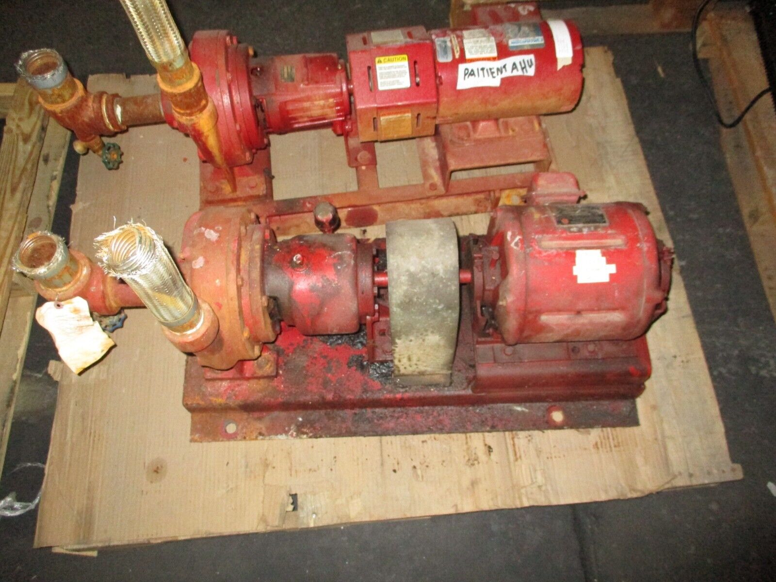 Bell & Gossett Pump 1-1/2AB 7BF 2HP 1750RPM 85GPM 45ft Head Used