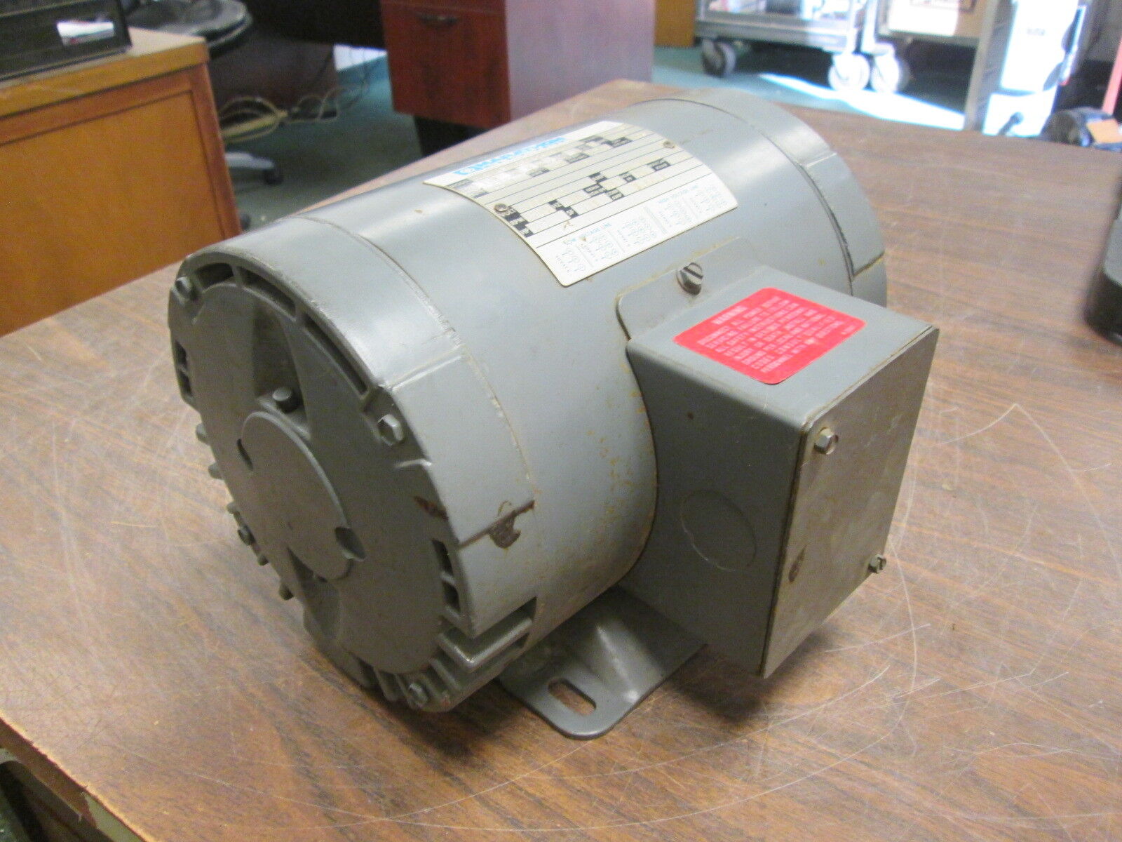 Marathon AC Motor LVC 145TTDR7029DD W 1.5HP 1800RPM FR:145T ENCL:DP 230/460V