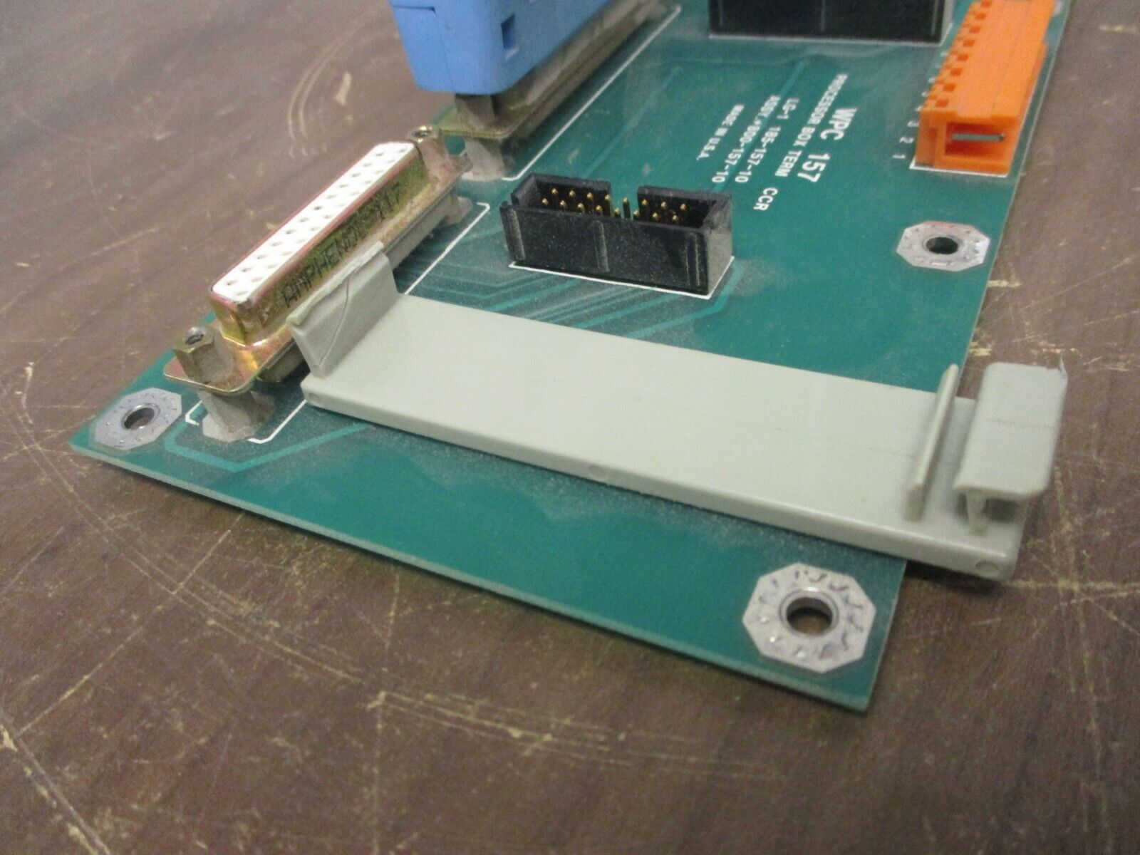WPC 157 Processor Box Term CCR 800-157-10 Used *Broken Clip*