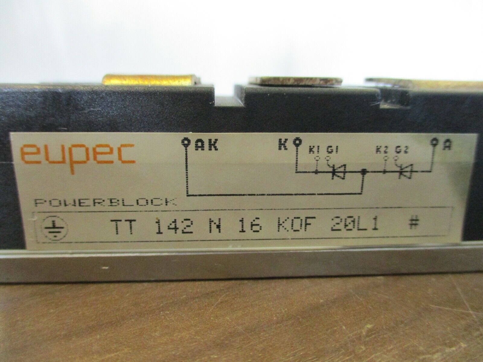 Eupec Powerblock TT 142 N 16 KOF 20L1 Used